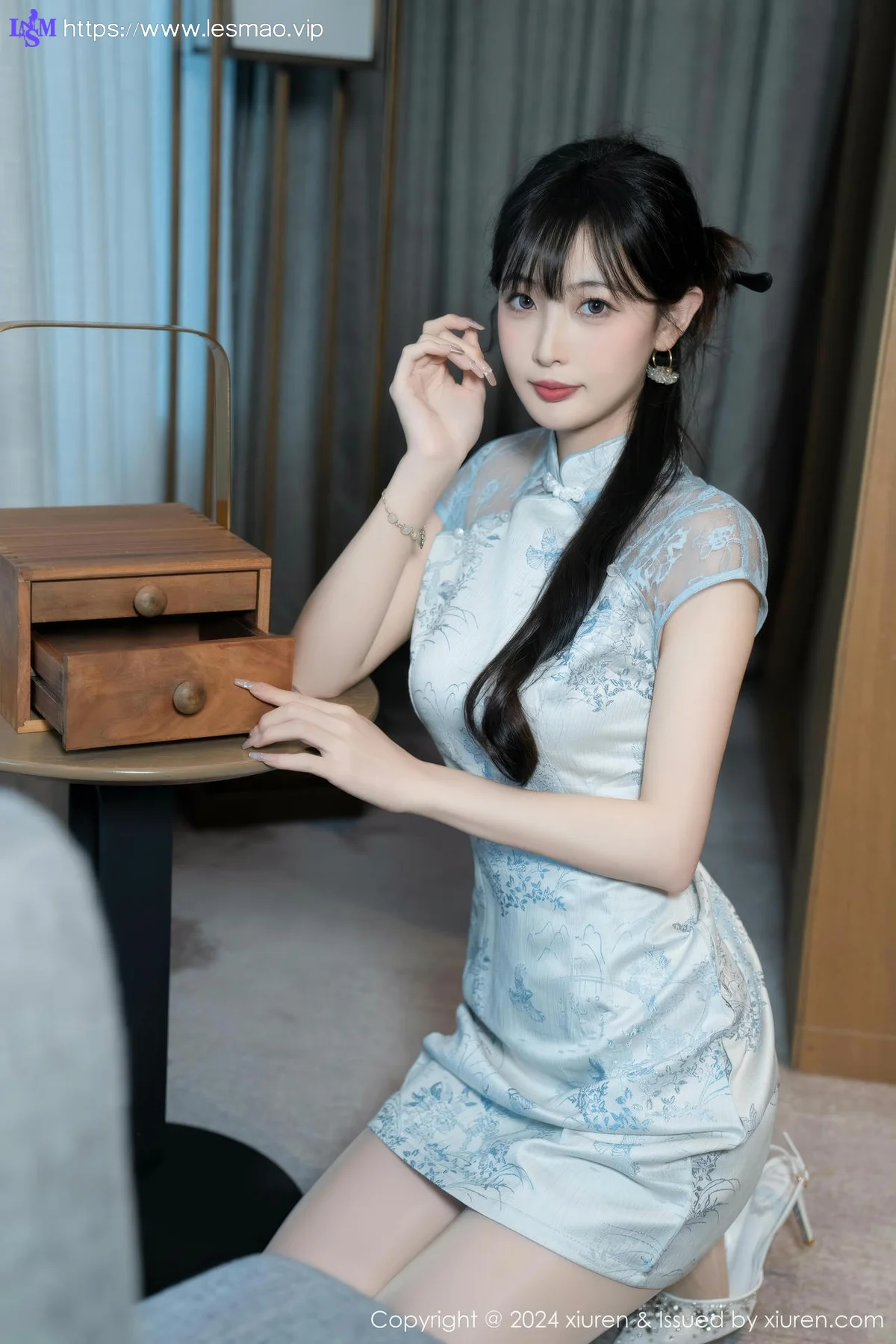 XiuRen 秀人 No.9487 林星阑 高跟白色内衣丁字裤 - 13