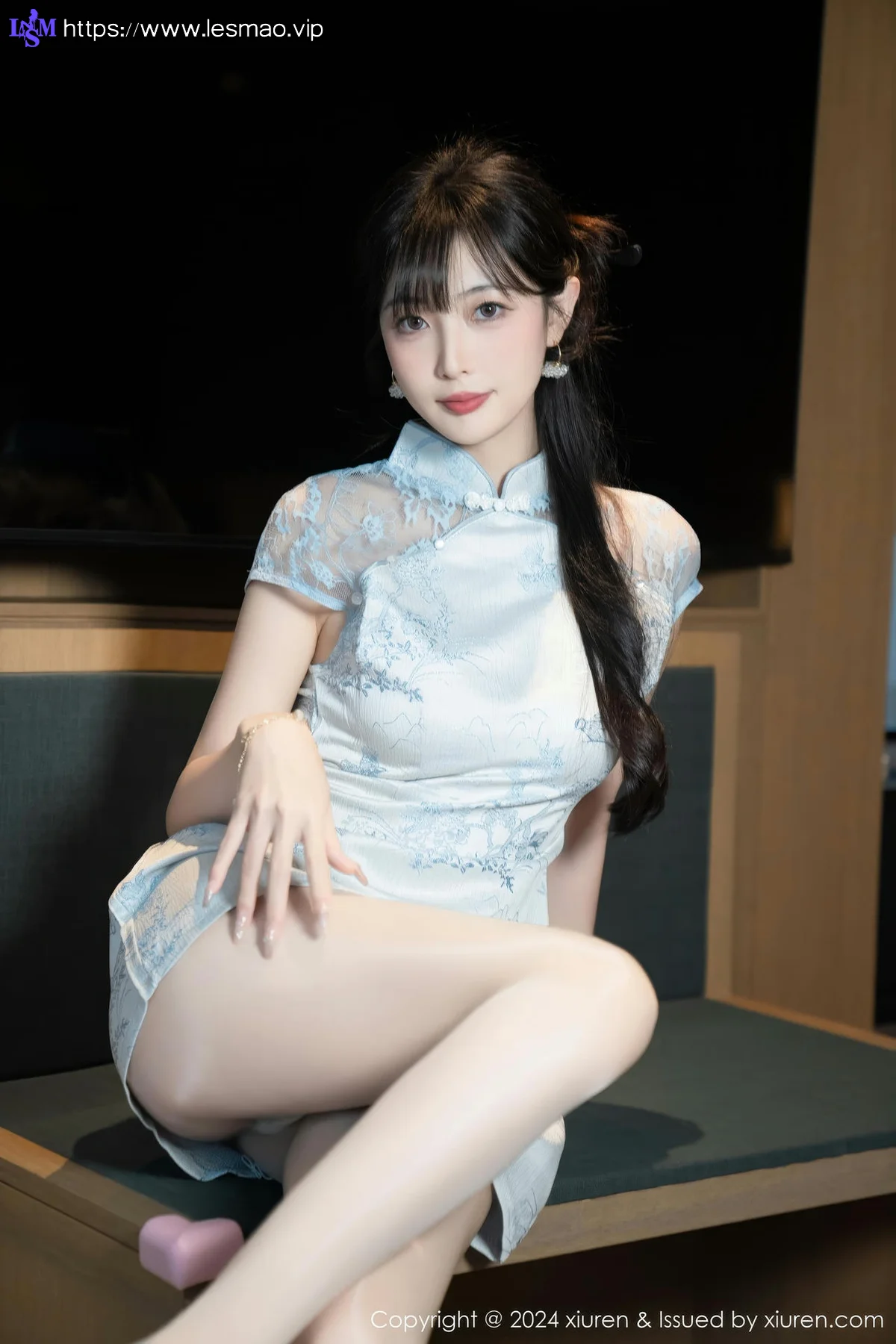 XiuRen 秀人 No.9487 林星阑 高跟白色内衣丁字裤 - 27
