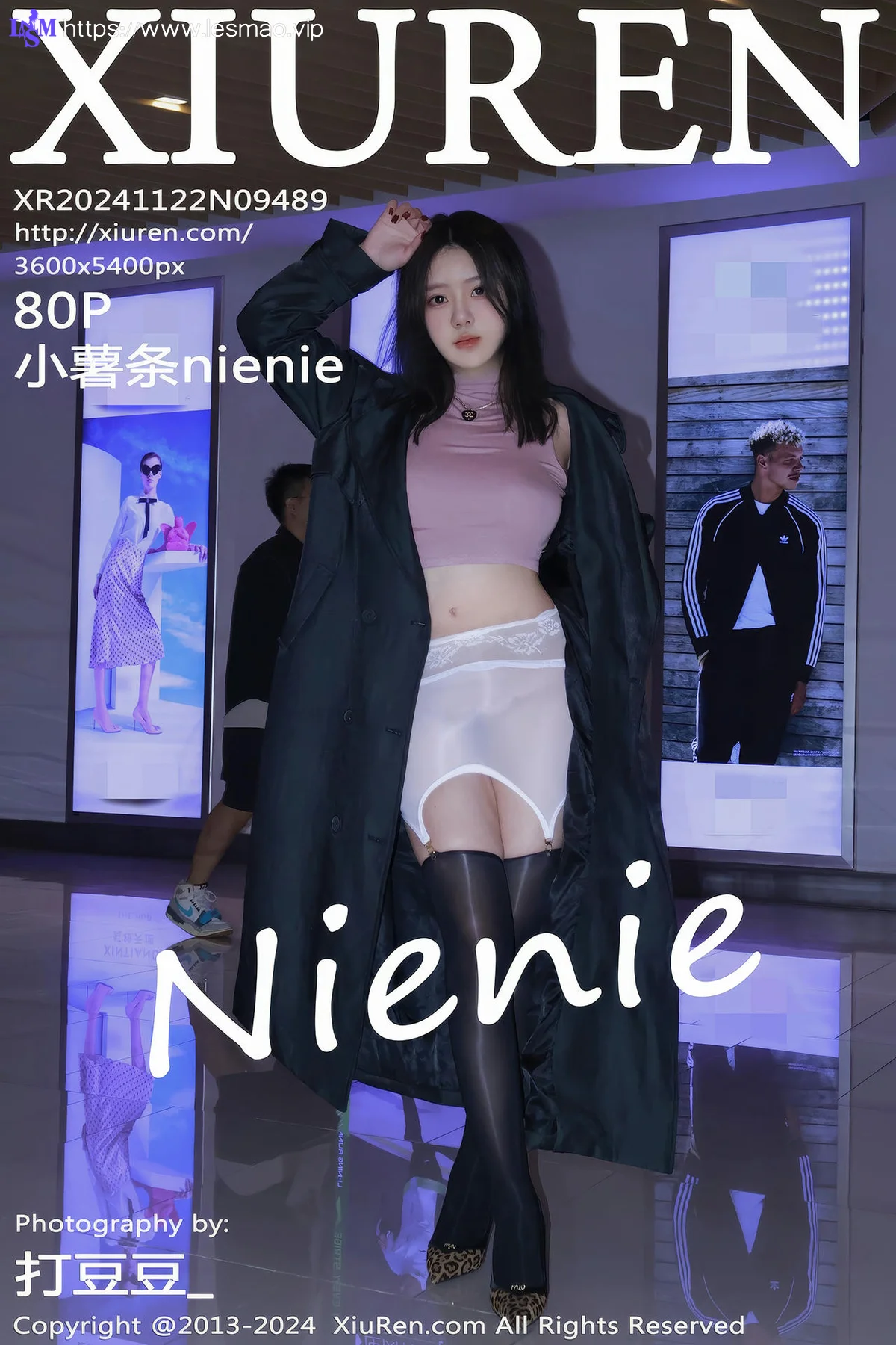 XiuRen 秀人 No.9489 小薯条nienie 诱惑肉色丝袜 - 81