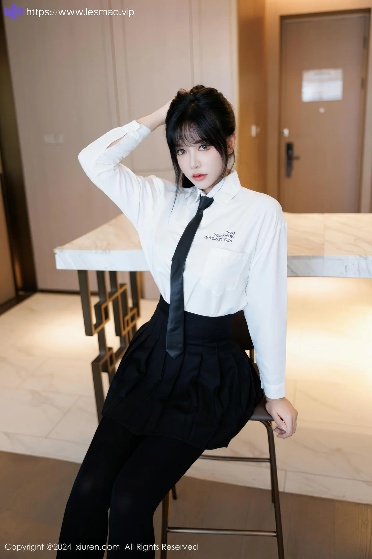 XiuRen 秀人 No.9505 娜比 酥胸美腿内衣私房 - 46
