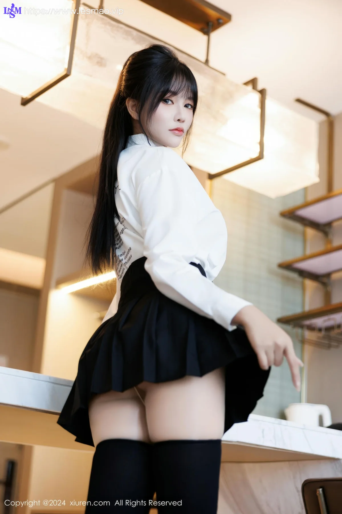 XiuRen 秀人 No.9505 娜比 酥胸美腿内衣私房 - 51