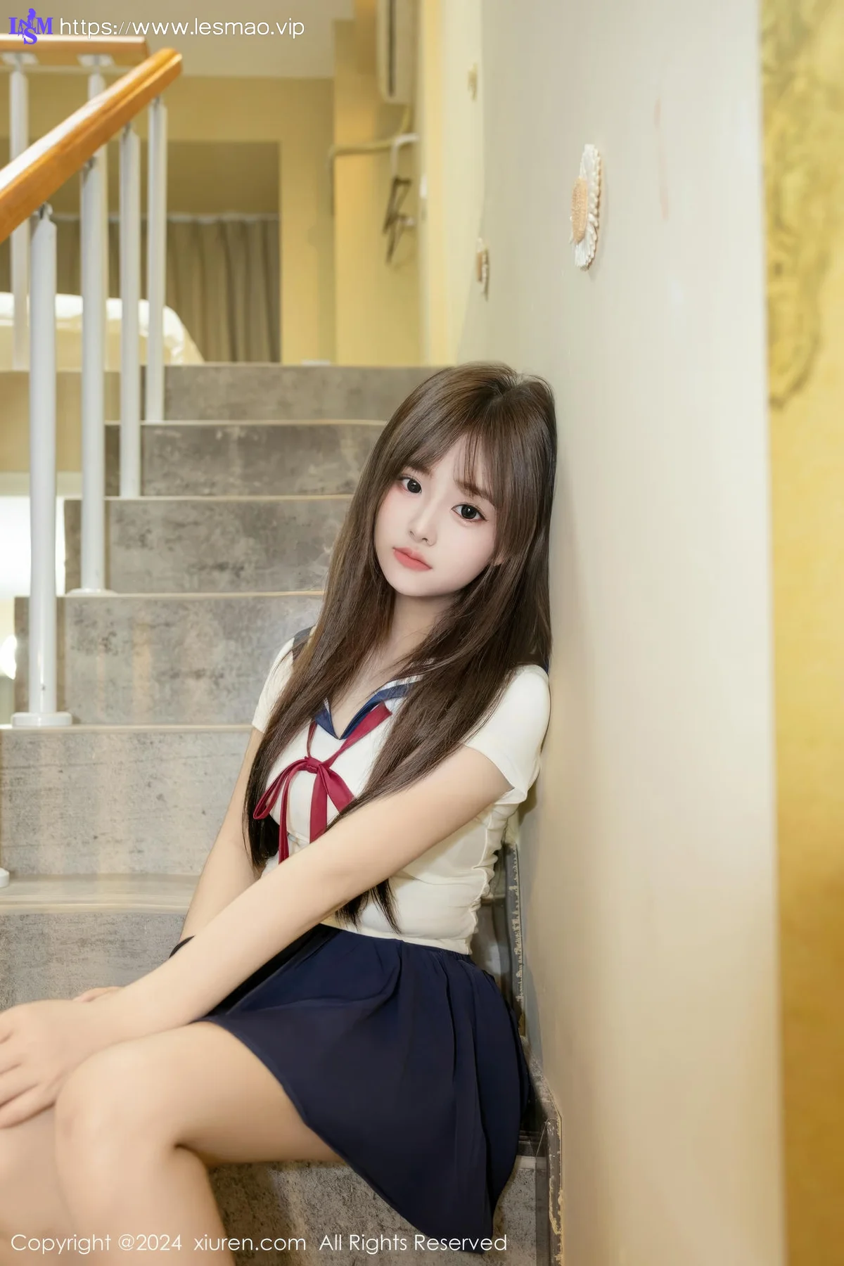 XiuRen 秀人 No.9514 叶初雪 纯萝莉jk制服 - 64