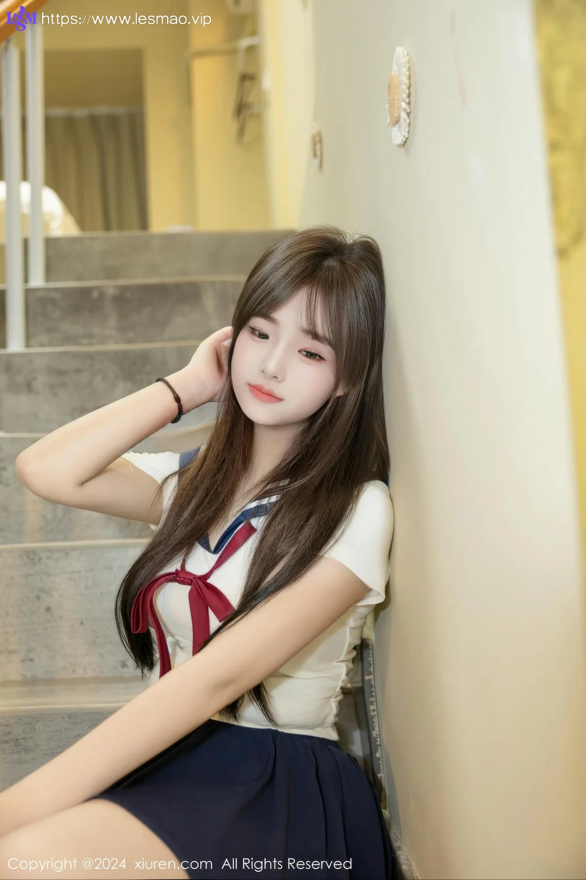 XiuRen 秀人 No.9514 叶初雪 纯萝莉jk制服 - 65