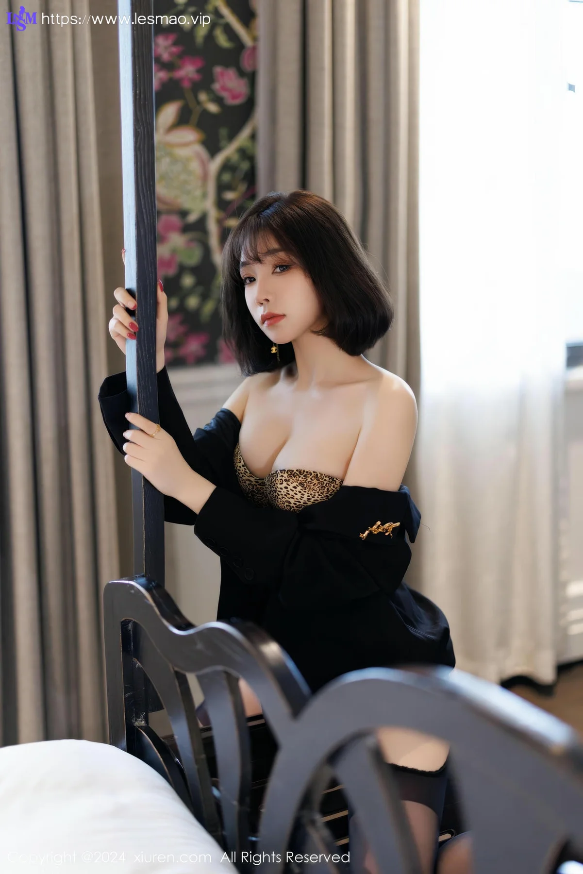 XiuRen 秀人 No.9520 徐莉芝Booty 黑丝高跟美腿 - 61