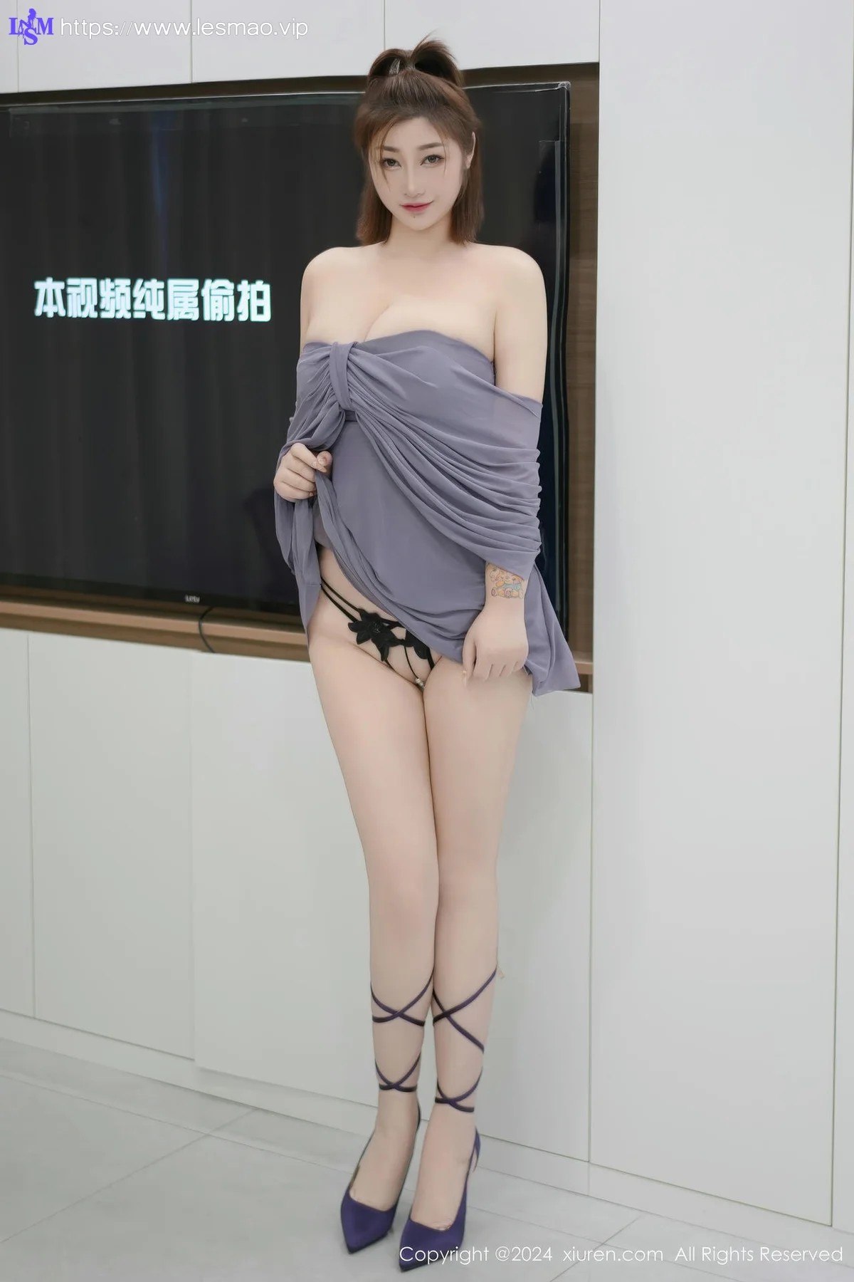 XiuRen 秀人 No.9525 妲己 诱惑丁字裤美腿 - 13
