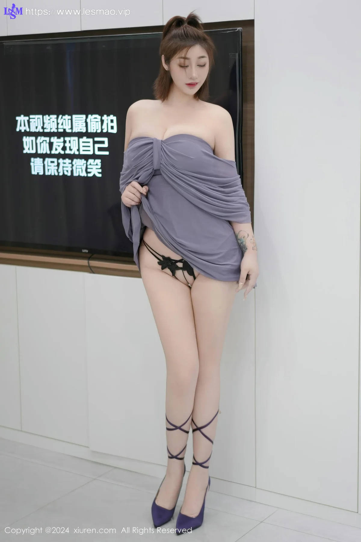 XiuRen 秀人 No.9525 妲己 诱惑丁字裤美腿 - 14