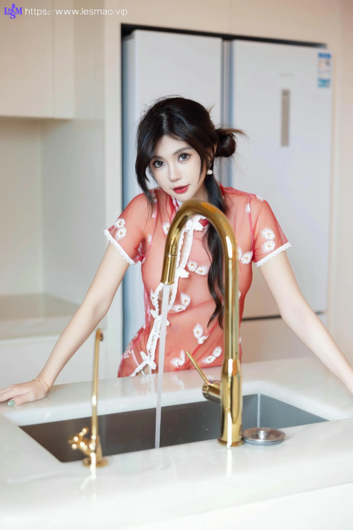 XiuRen 秀人 No.9529 绮里嘉ula 旗袍妩媚身姿 - 65