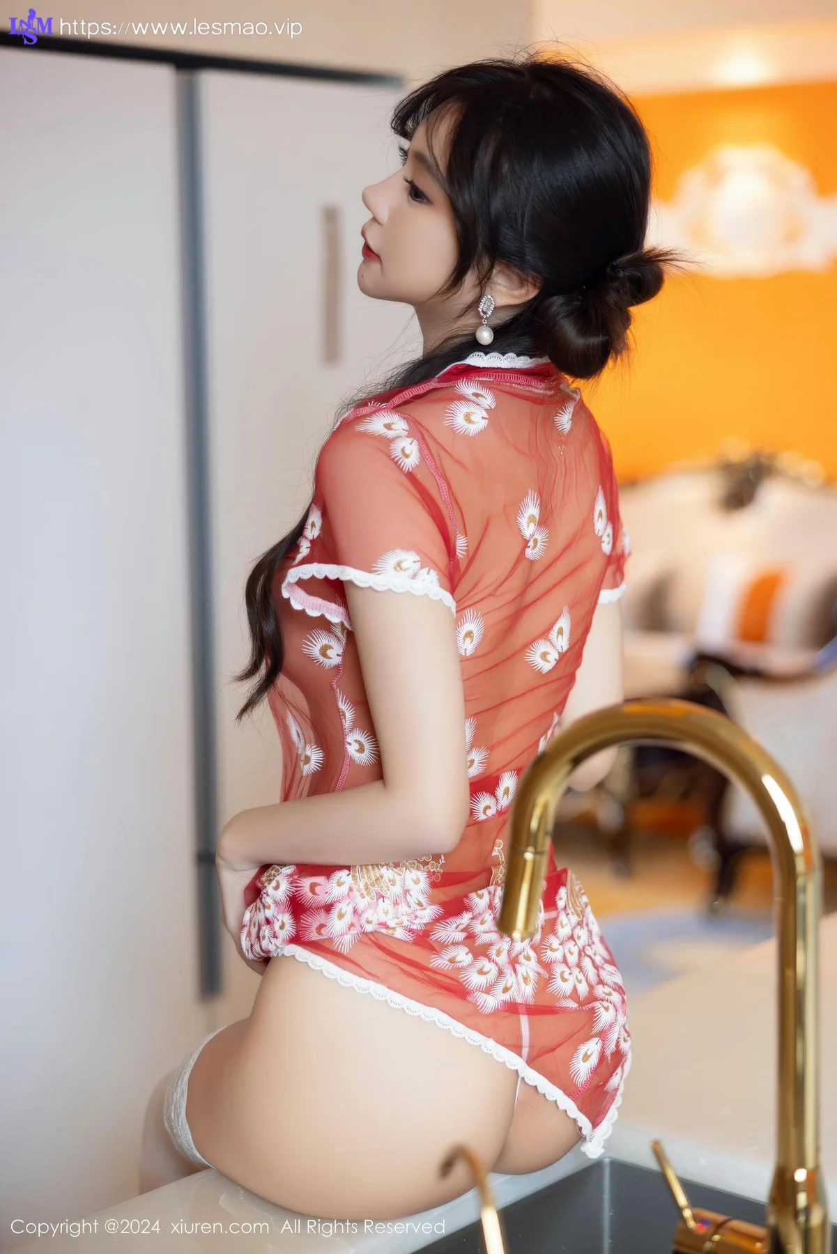 XiuRen 秀人 No.9529 绮里嘉ula 旗袍妩媚身姿 - 67