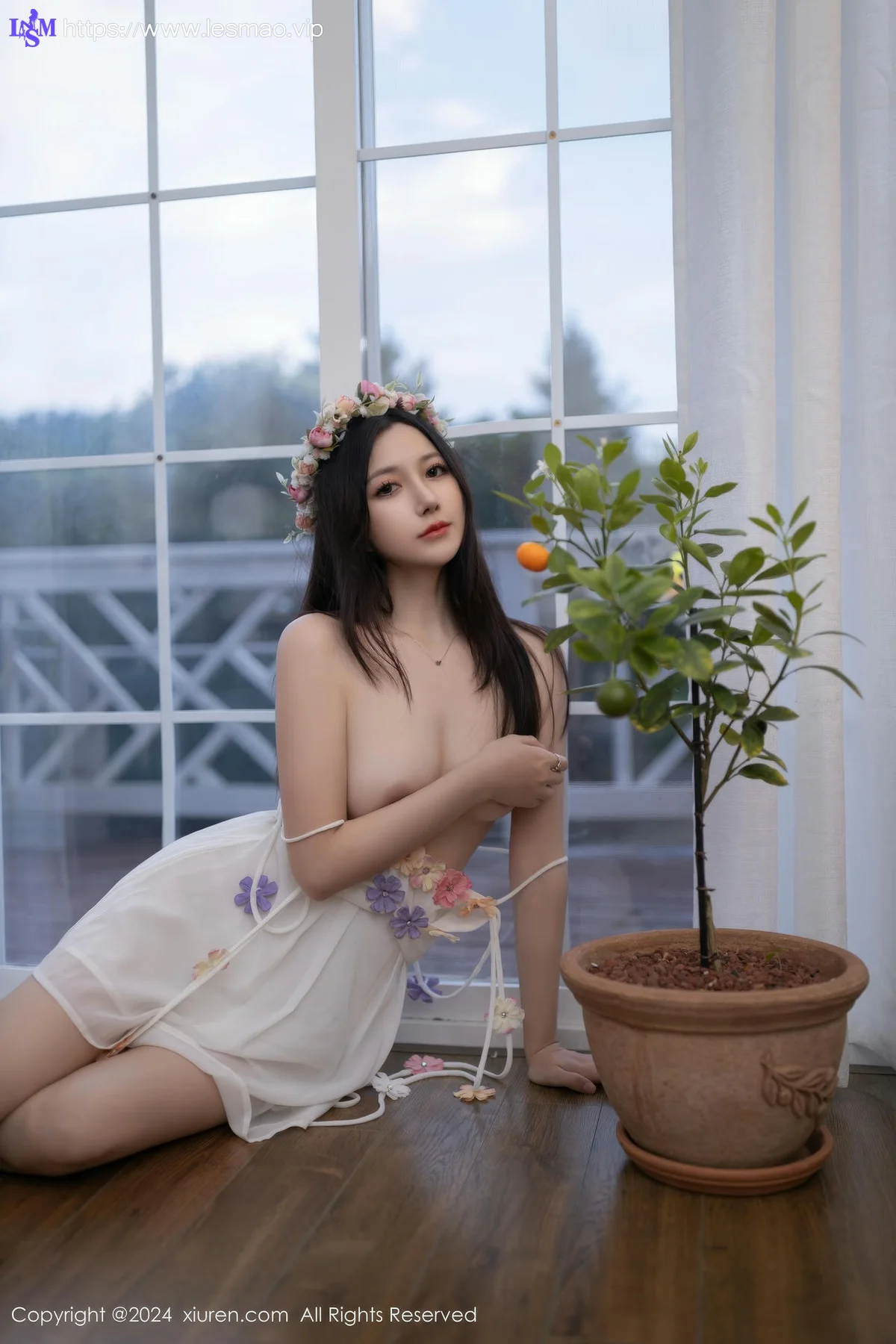 XiuRen 秀人 No.9531 鱼子酱Fish 香肩美裙写真 - 12