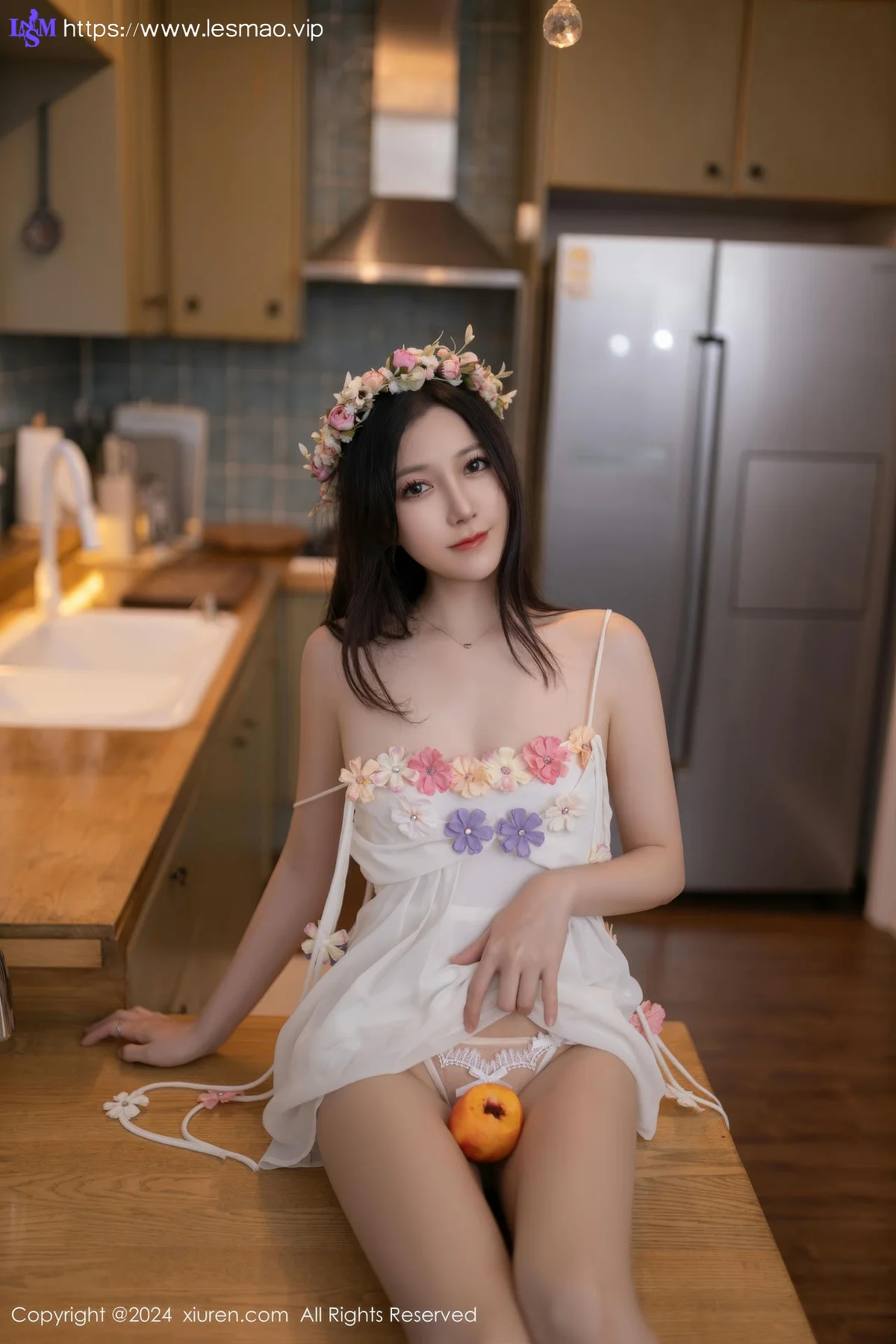 XiuRen 秀人 No.9531 鱼子酱Fish 香肩美裙写真 - 23