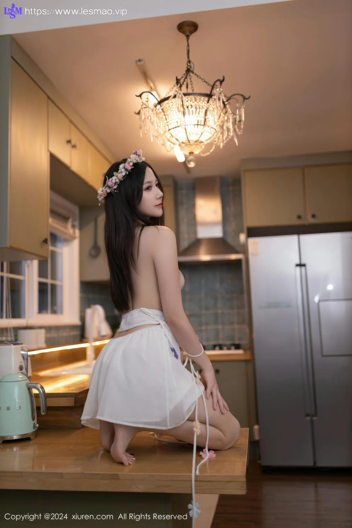 XiuRen 秀人 No.9531 鱼子酱Fish 香肩美裙写真 - 26