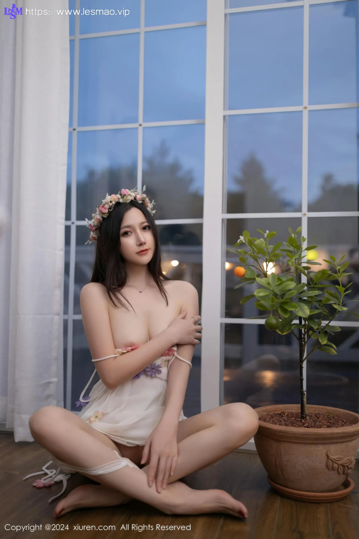 XiuRen 秀人 No.9531 鱼子酱Fish 香肩美裙写真 - 39