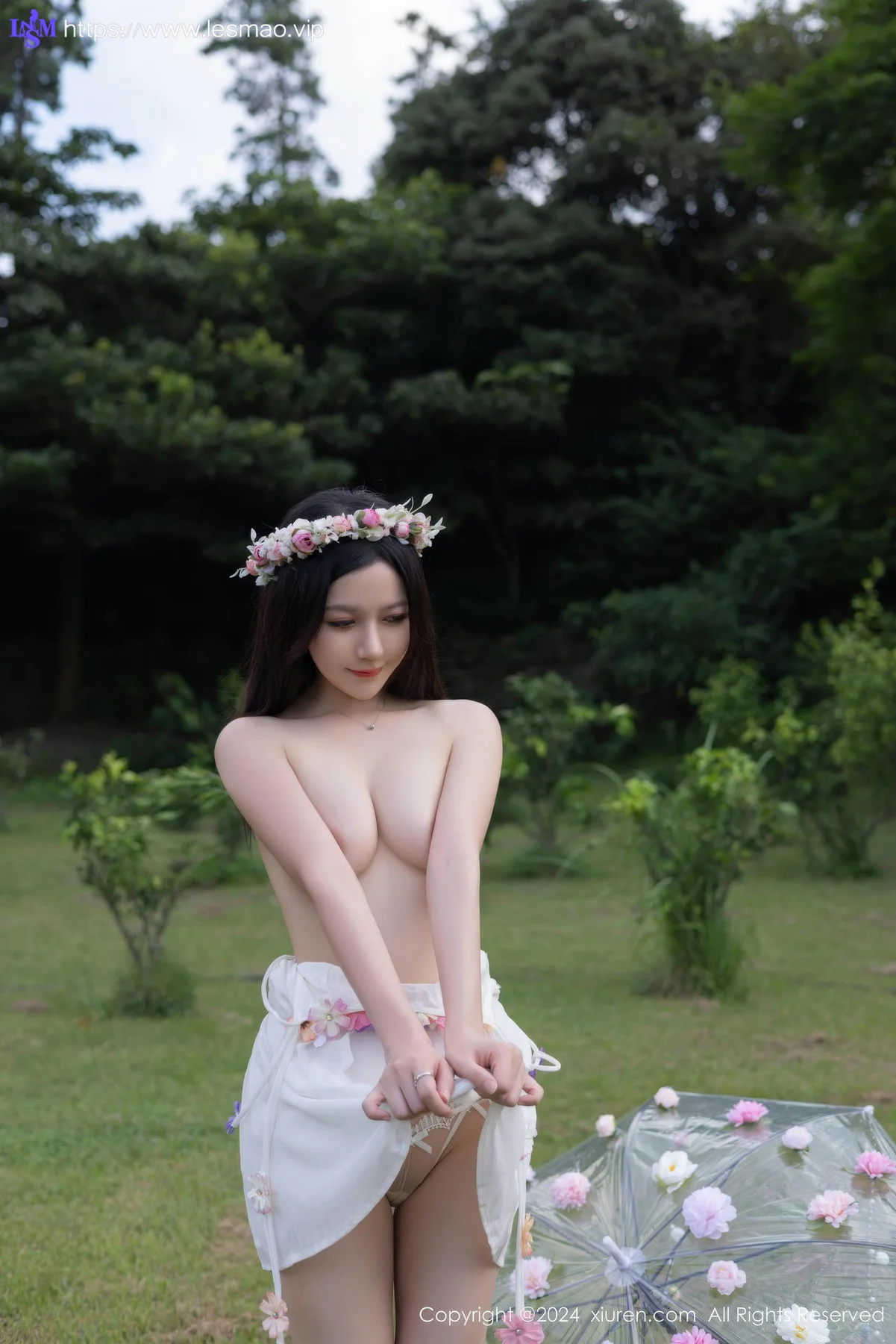 XiuRen 秀人 No.9531 鱼子酱Fish 香肩美裙写真 - 66