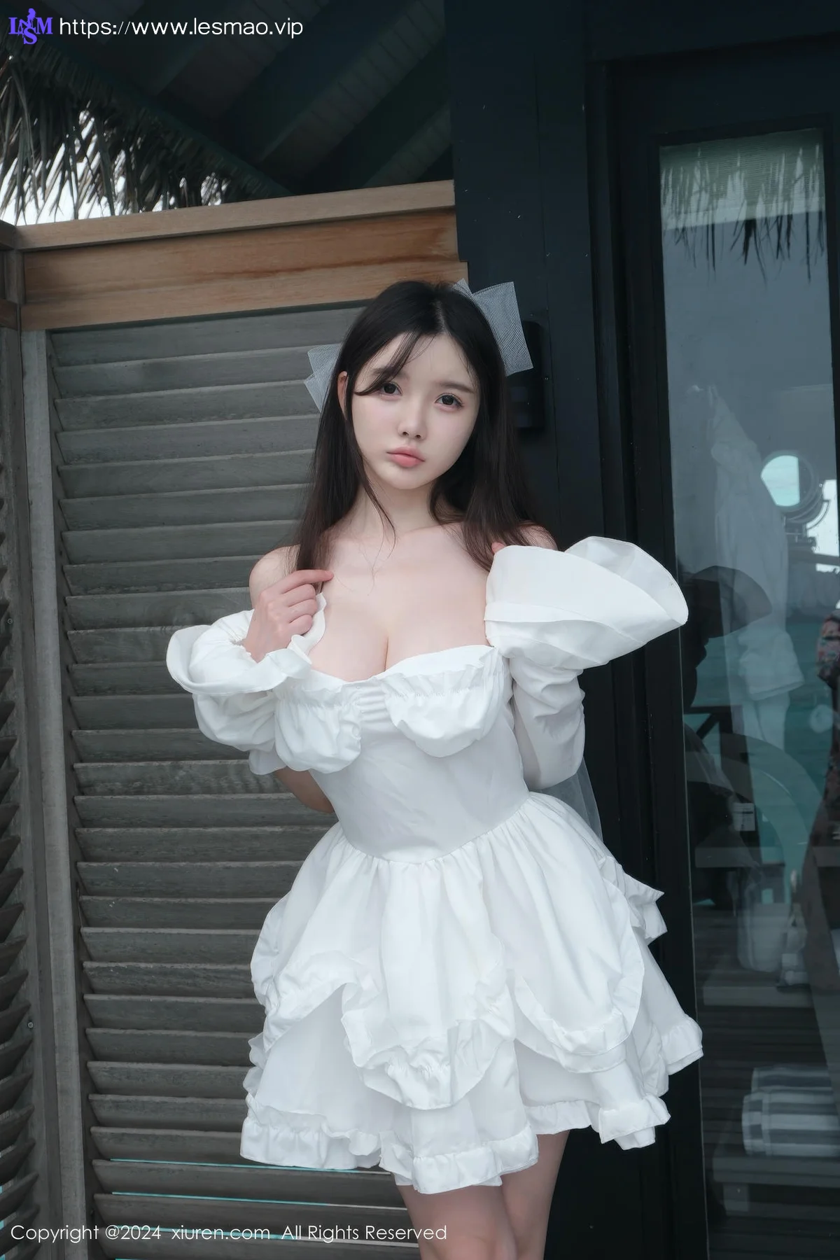 XiuRen 秀人 No.9535 糯美子MINIbabe 情趣婚纱新娘制服 - 22