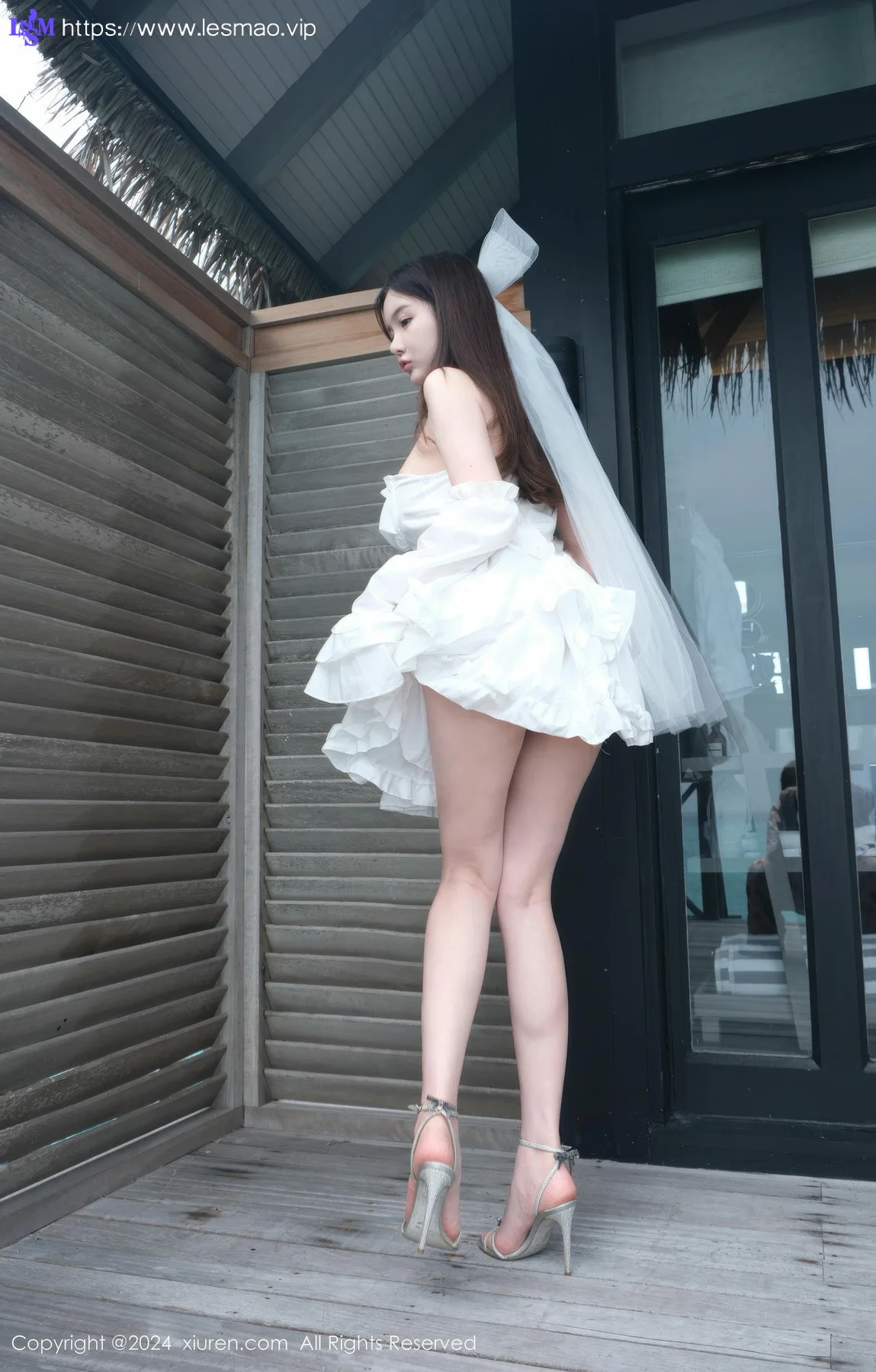 XiuRen 秀人 No.9535 糯美子MINIbabe 情趣婚纱新娘制服 - 28