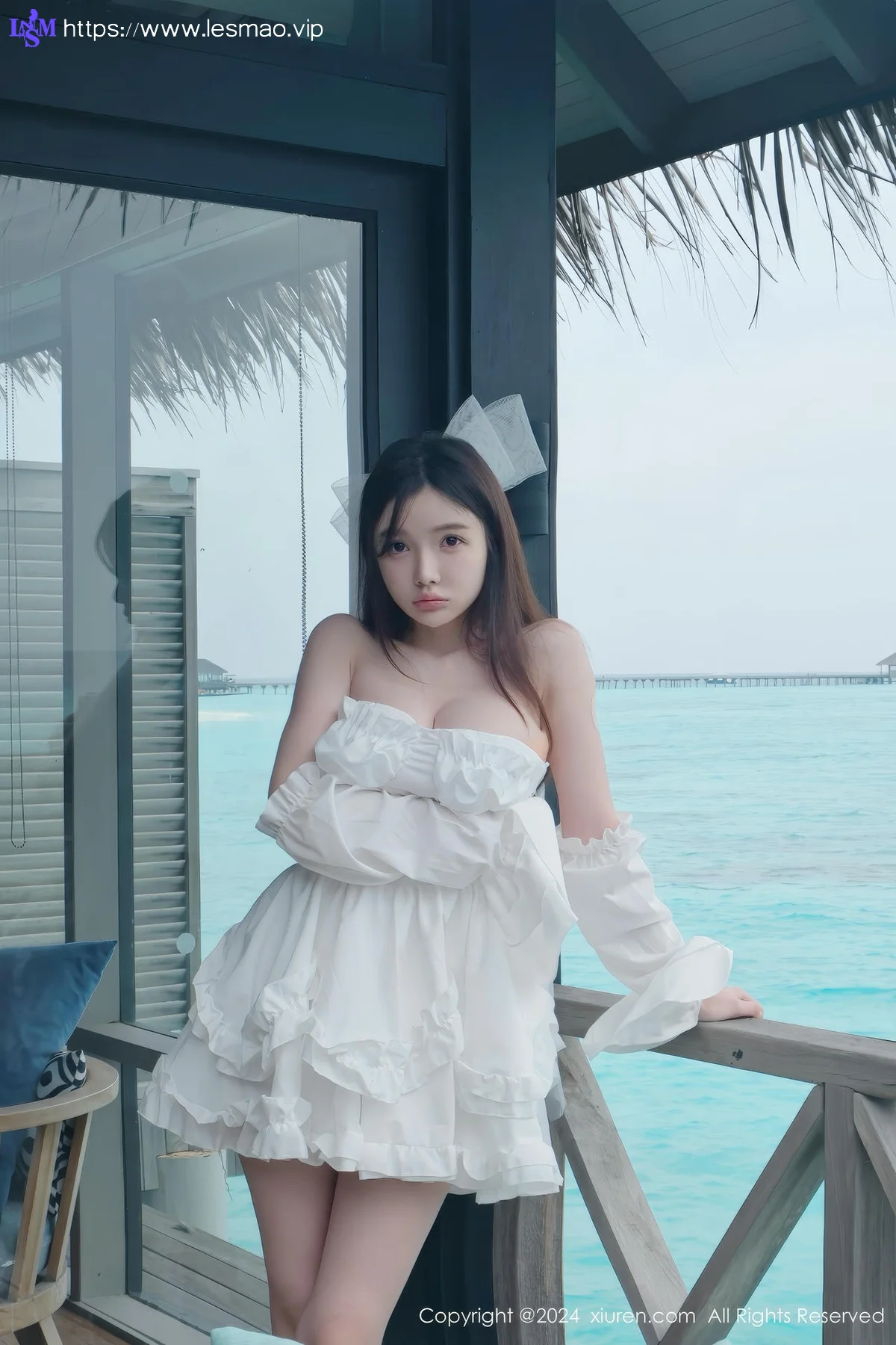 XiuRen 秀人 No.9535 糯美子MINIbabe 情趣婚纱新娘制服 - 50