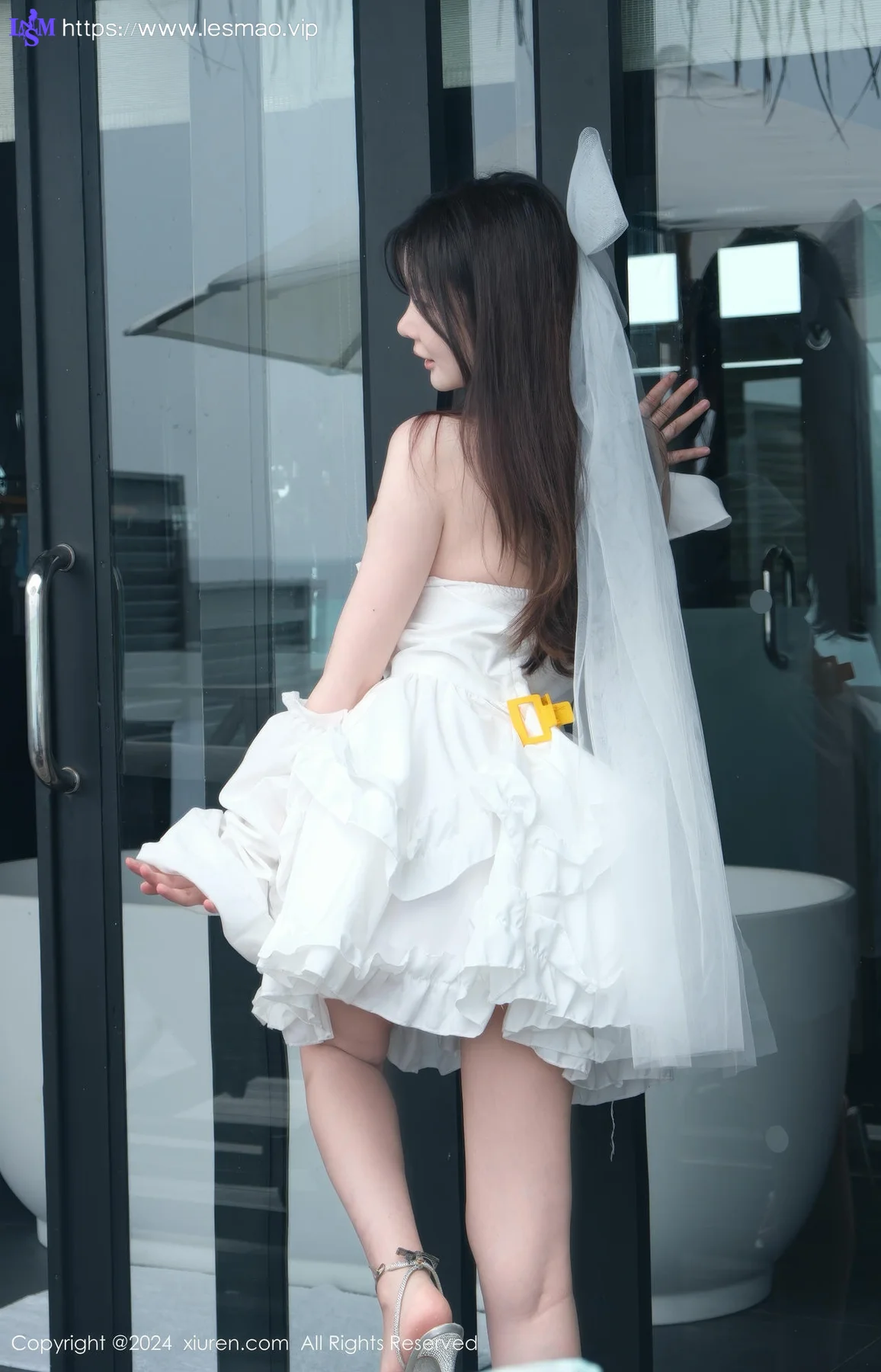 XiuRen 秀人 No.9535 糯美子MINIbabe 情趣婚纱新娘制服 - 55