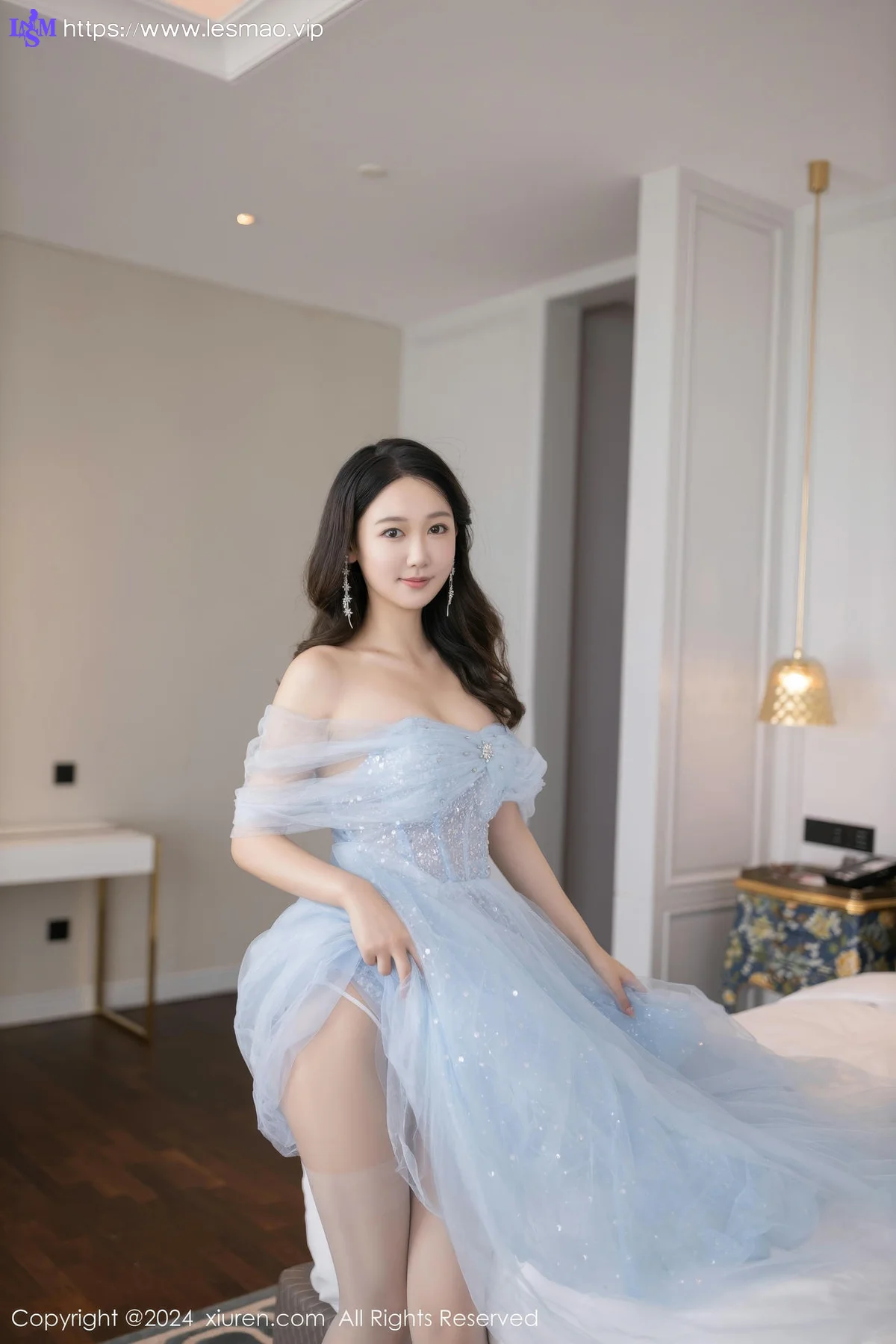 XiuRen 秀人 No.9538 唐安琪  透视纱裙 - 20