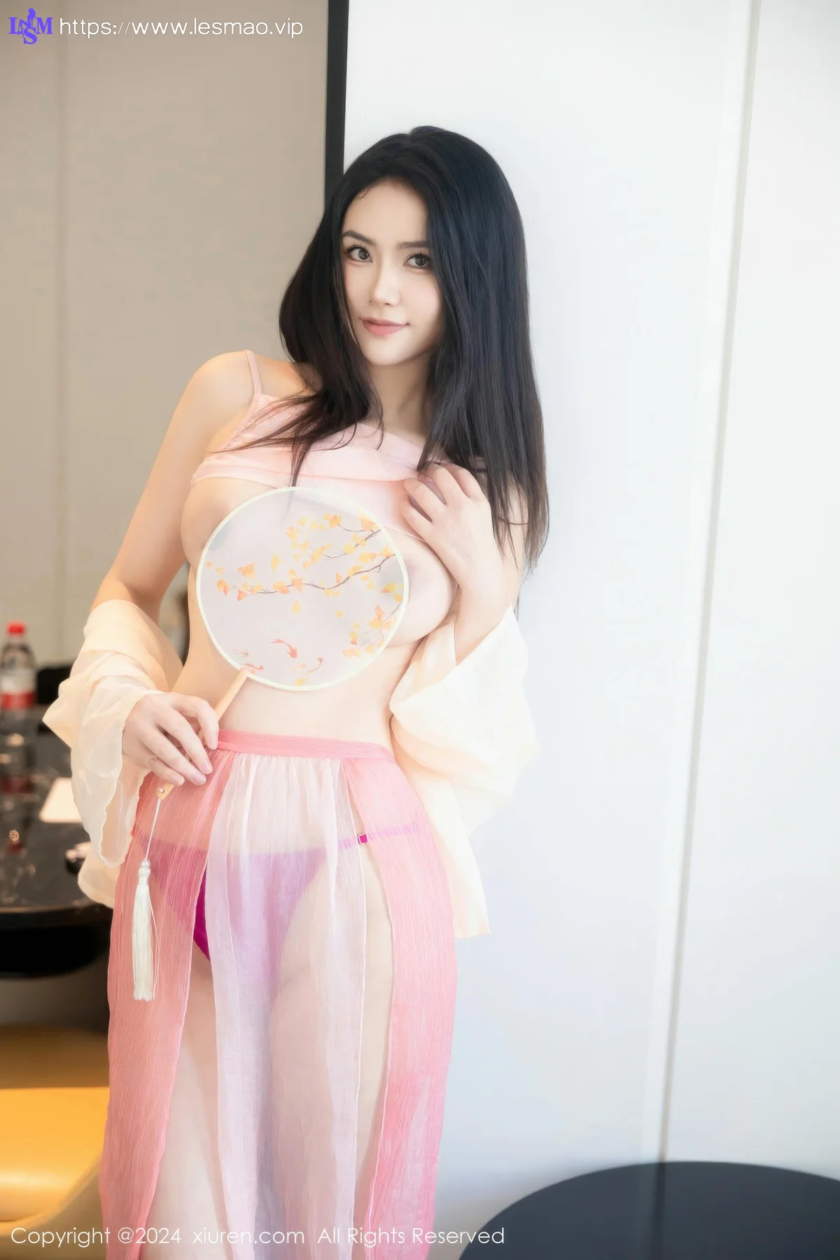 XiuRen 秀人 No.9542 方子萱 粉嫩肚兜美女 - 23