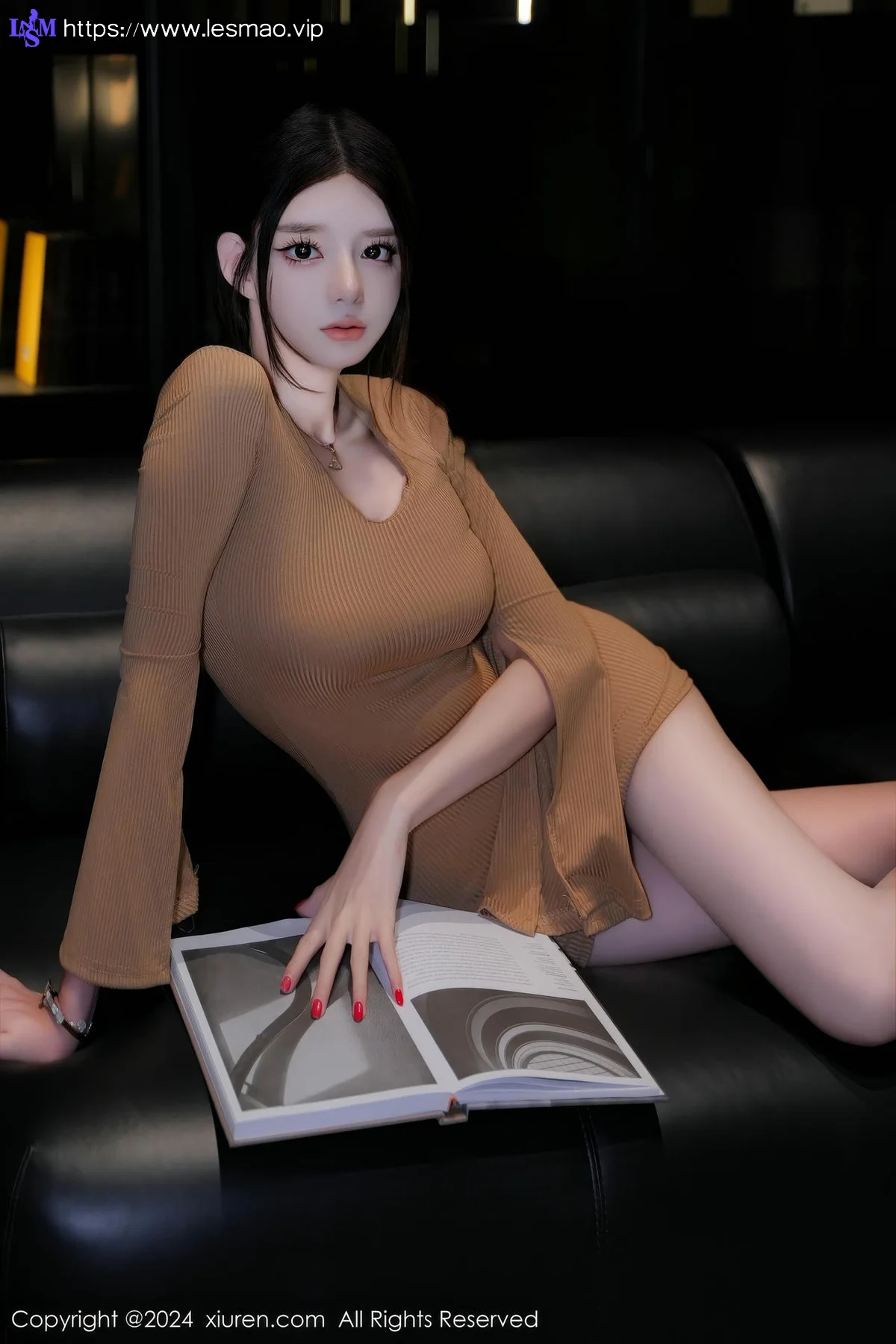 XiuRen 秀人 No.9544 果茶姐姐 翘臀吊袜长腿美女 - 57