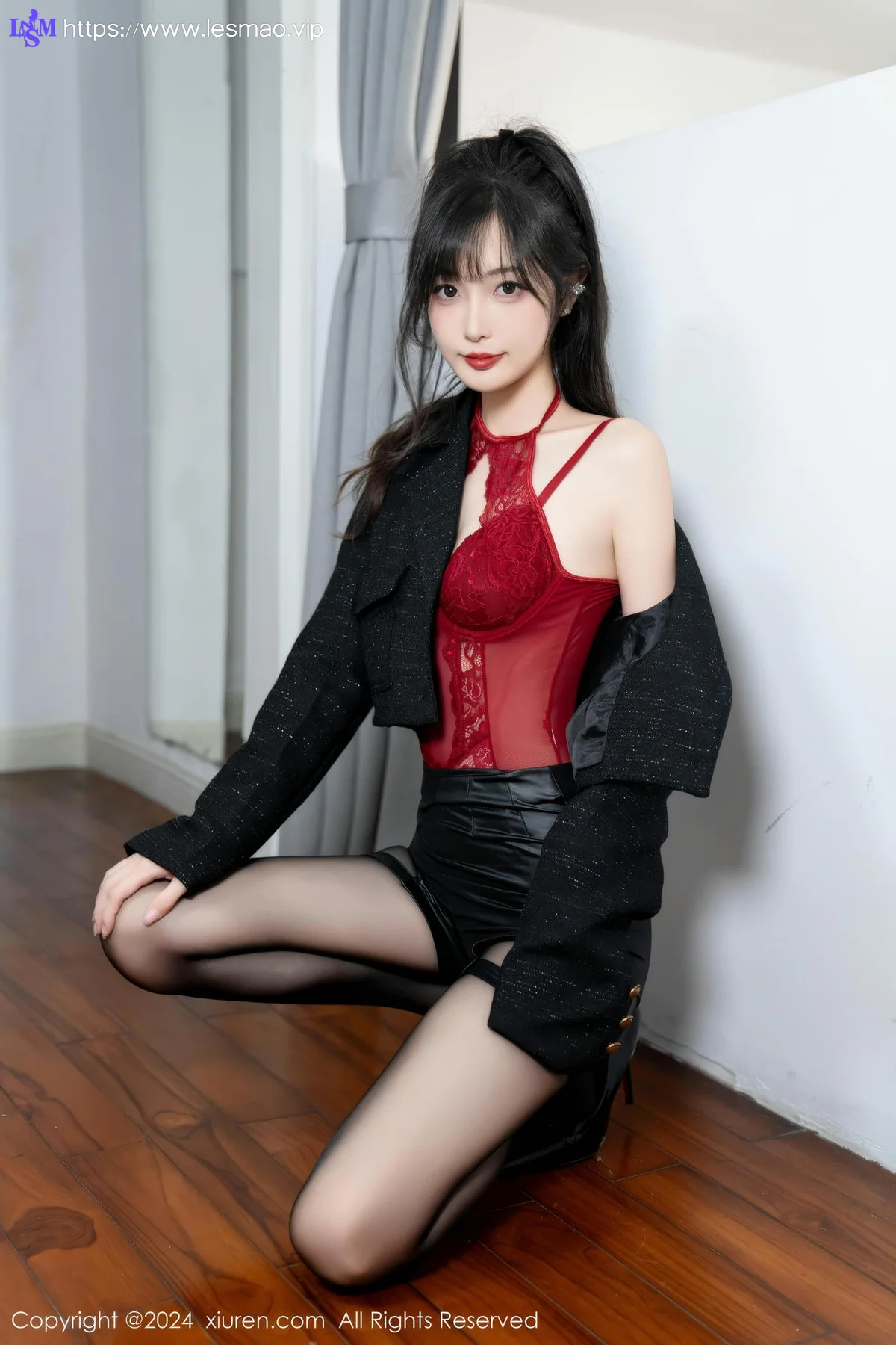 XiuRen 秀人 No.9561 林星阑 黑丝美乳美腿 - 13