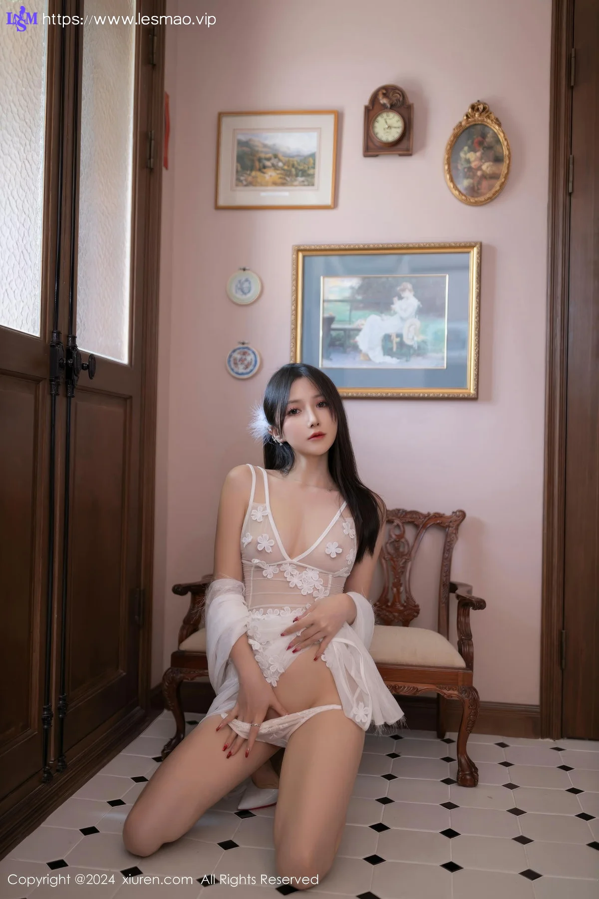 XiuRen 秀人 No.9564 鱼子酱Fish 透视长腿美腿 - 23