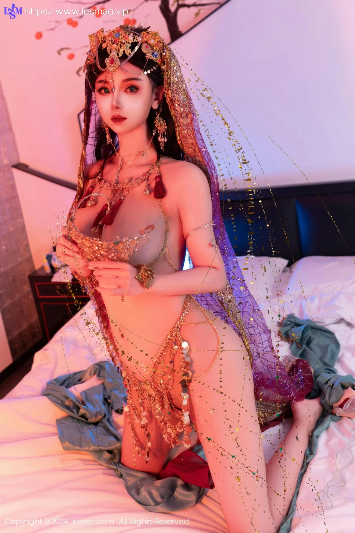 XiuRen 秀人 No.9585 不吃冰淇淋 新人异域风情芭比娃娃 - 29