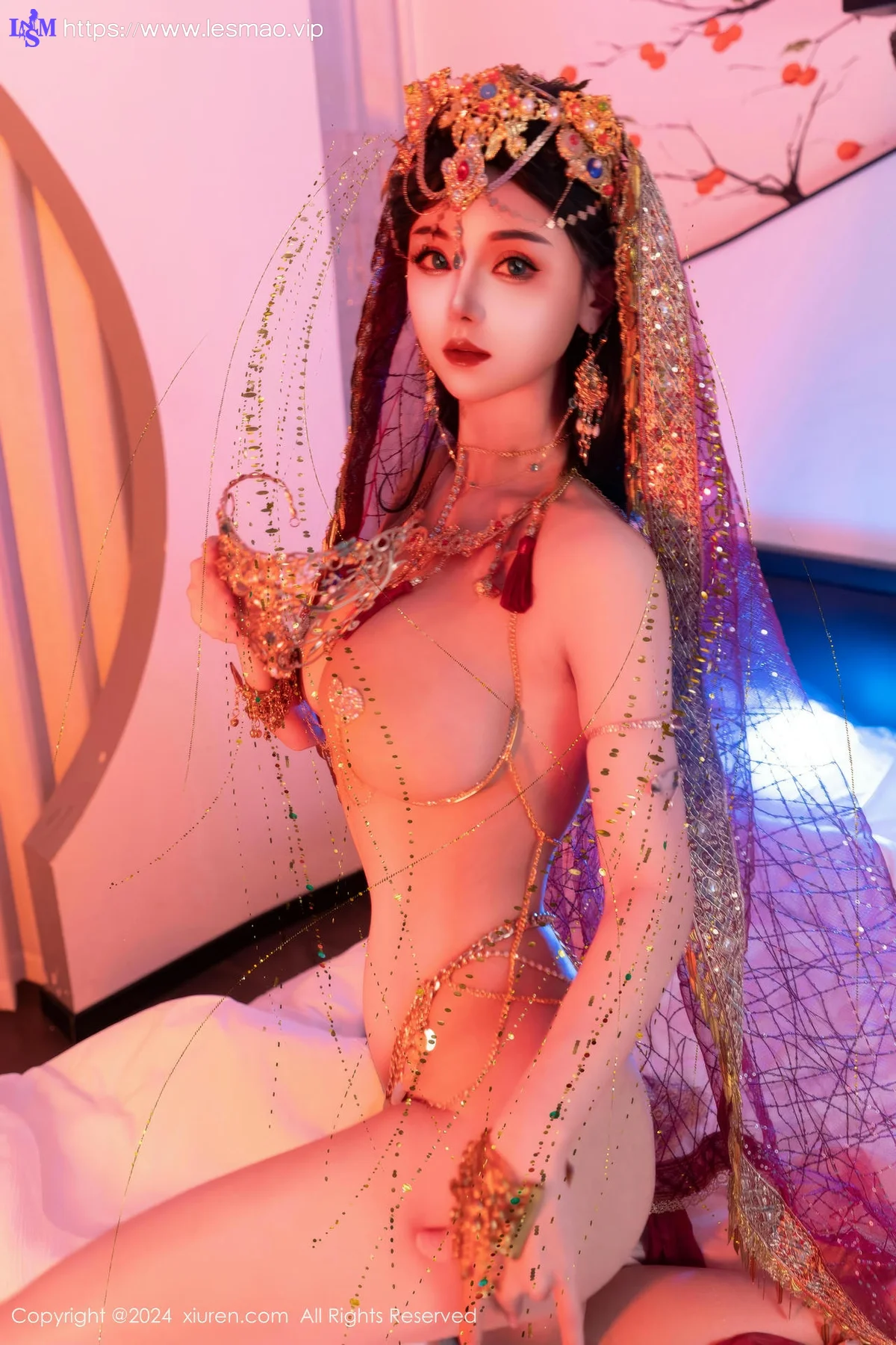 XiuRen 秀人 No.9585 不吃冰淇淋 新人异域风情芭比娃娃 - 33