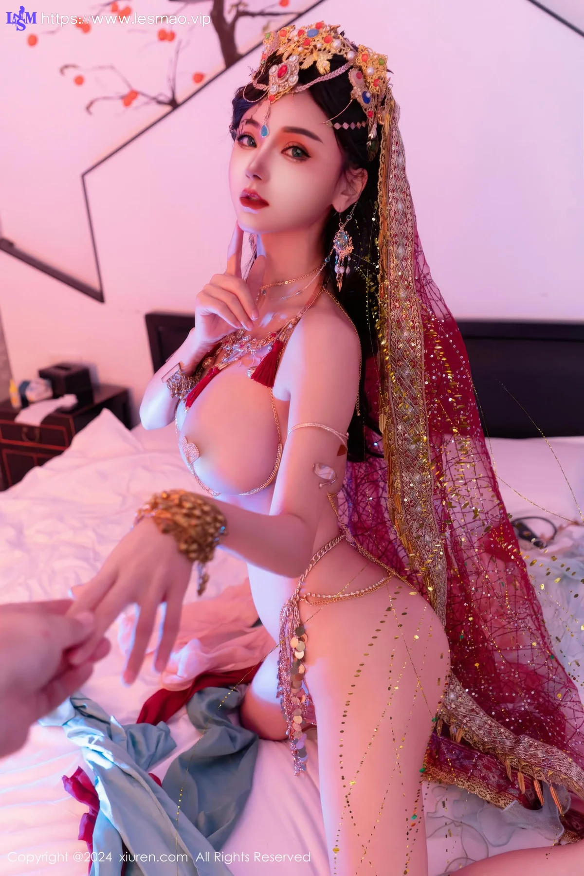 XiuRen 秀人 No.9585 不吃冰淇淋 新人异域风情芭比娃娃 - 79