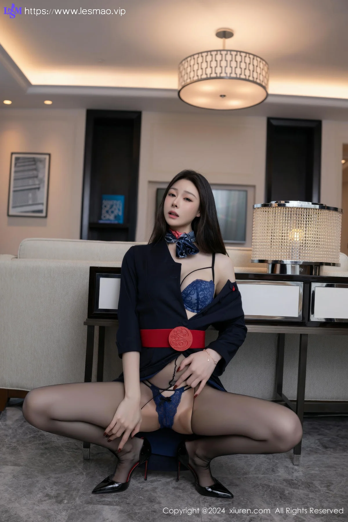 XiuRen 秀人 No.9597 小逗逗 空姐制服高跟 - 13