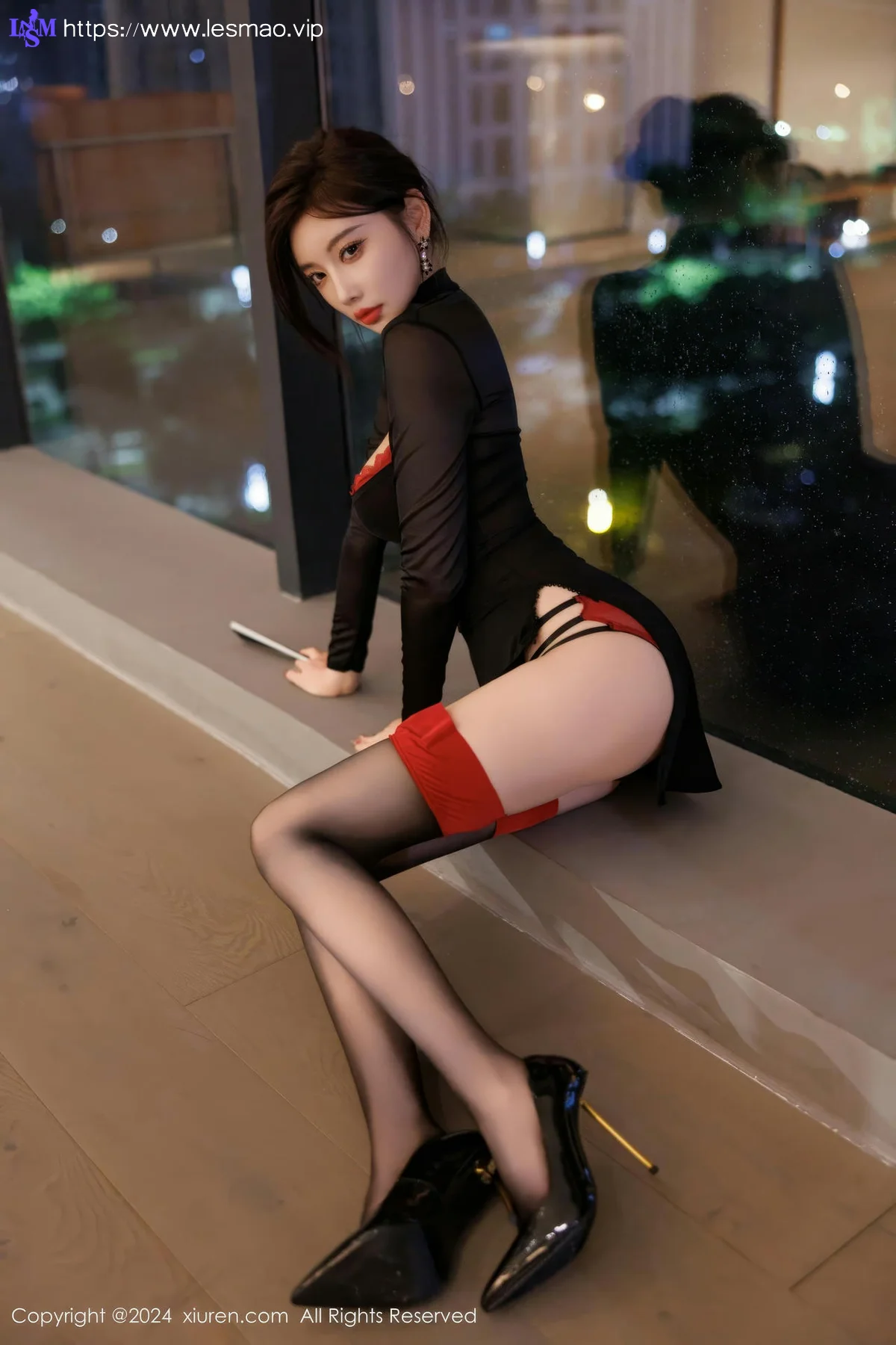 XiuRen 秀人 No.9599 杨晨晨Yome 紧身旗袍制服美腿 - 22