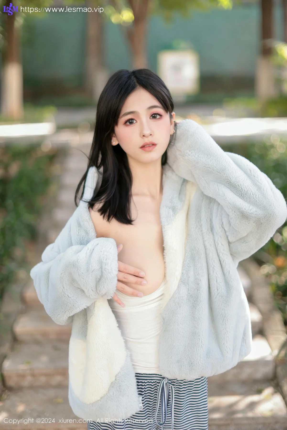 XiuRen 秀人 No.9605 奶芙乔乔 玉体翘臀黑丝 - 17
