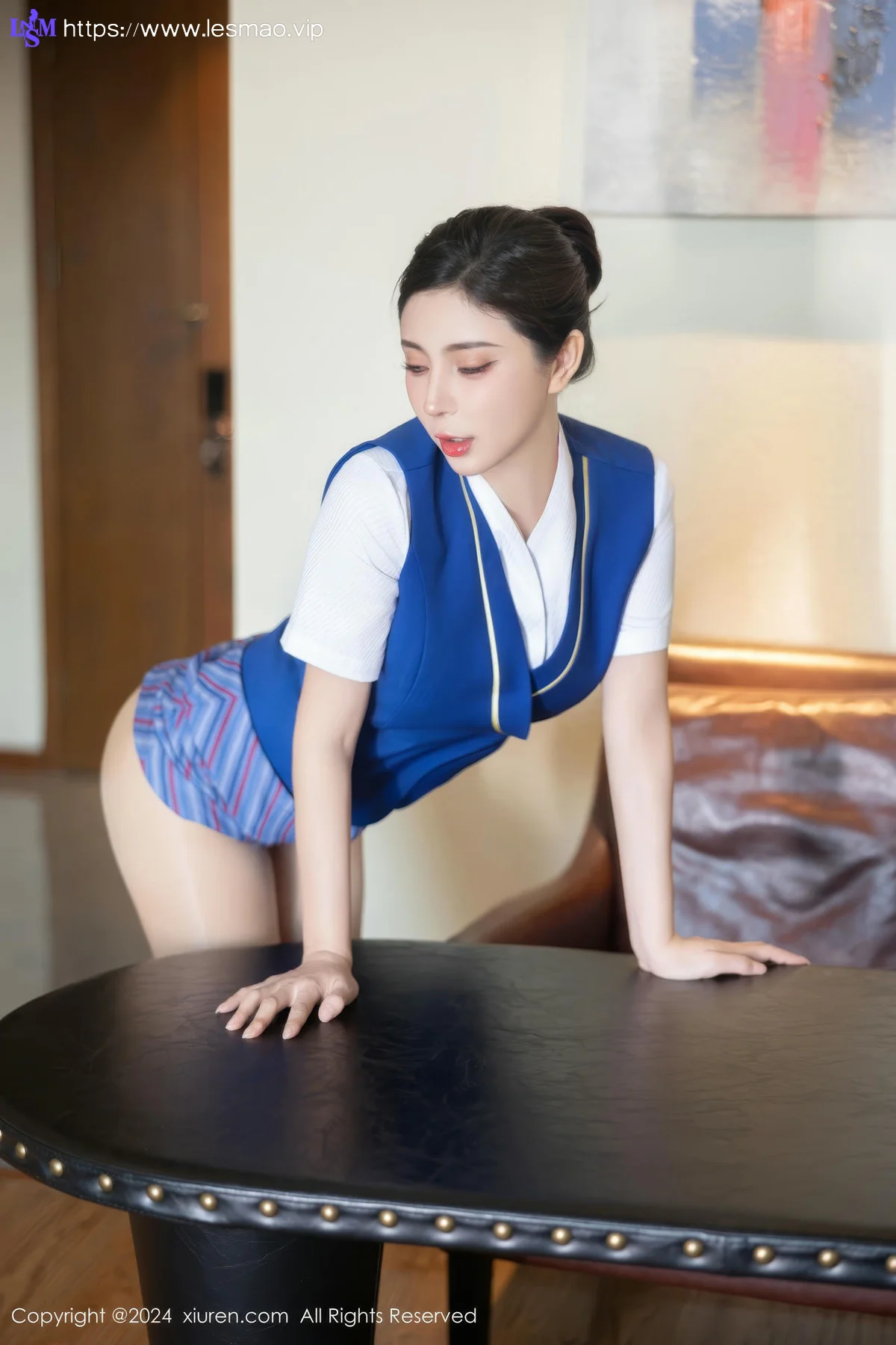 XiuRen 秀人 No.9612 小蛮妖Yummy 空姐制服写真 - 16