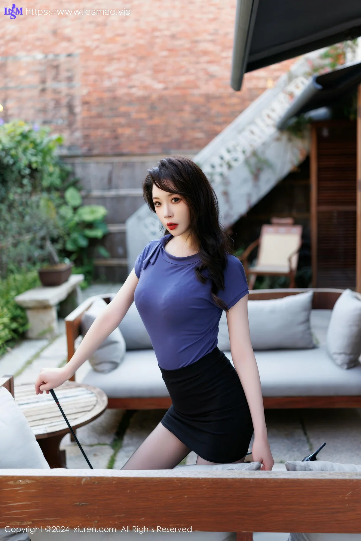 XiuRen 秀人 No.9619 梦心玥 高跟翘臀美腿 - 17