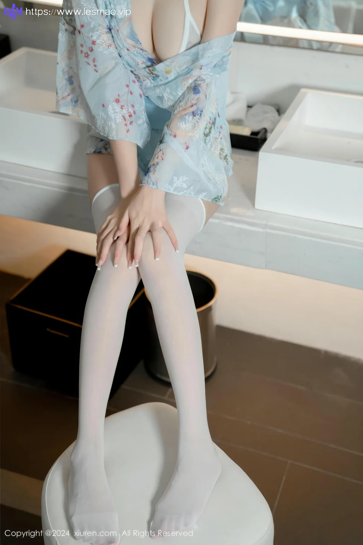 XiuRen 秀人 No.9632 林星阑 浴缸白丝睡衣私房 - 21
