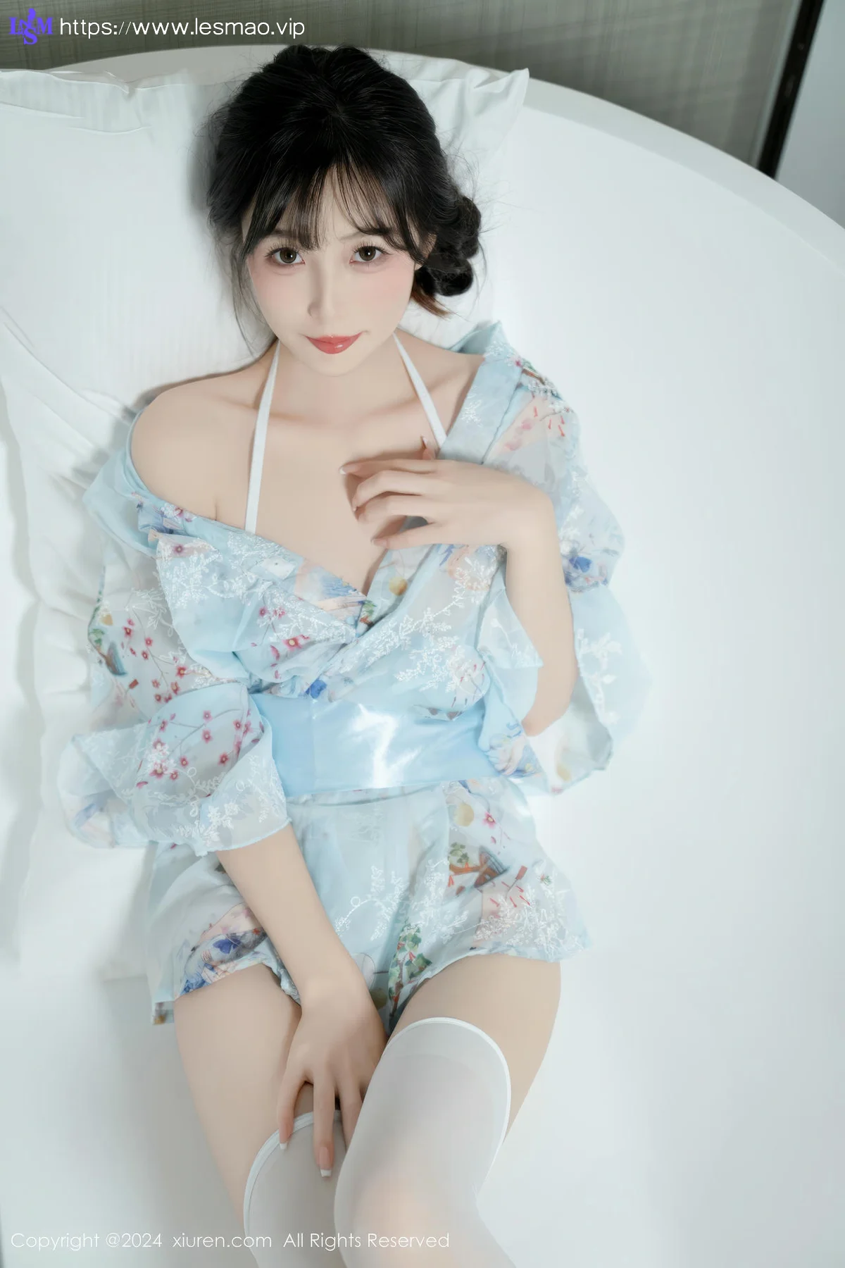 XiuRen 秀人 No.9632 林星阑 浴缸白丝睡衣私房 - 24