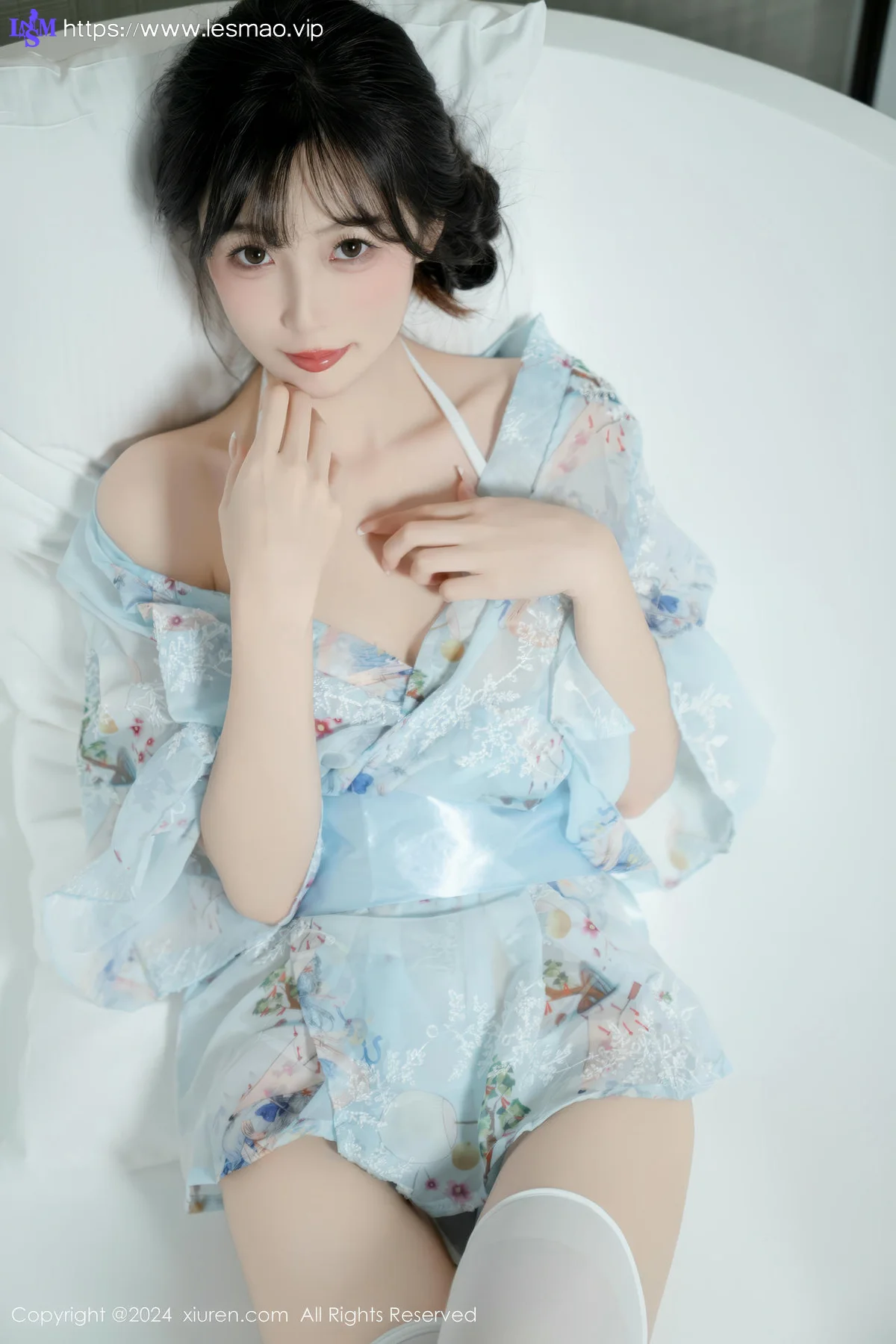 XiuRen 秀人 No.9632 林星阑 浴缸白丝睡衣私房 - 25