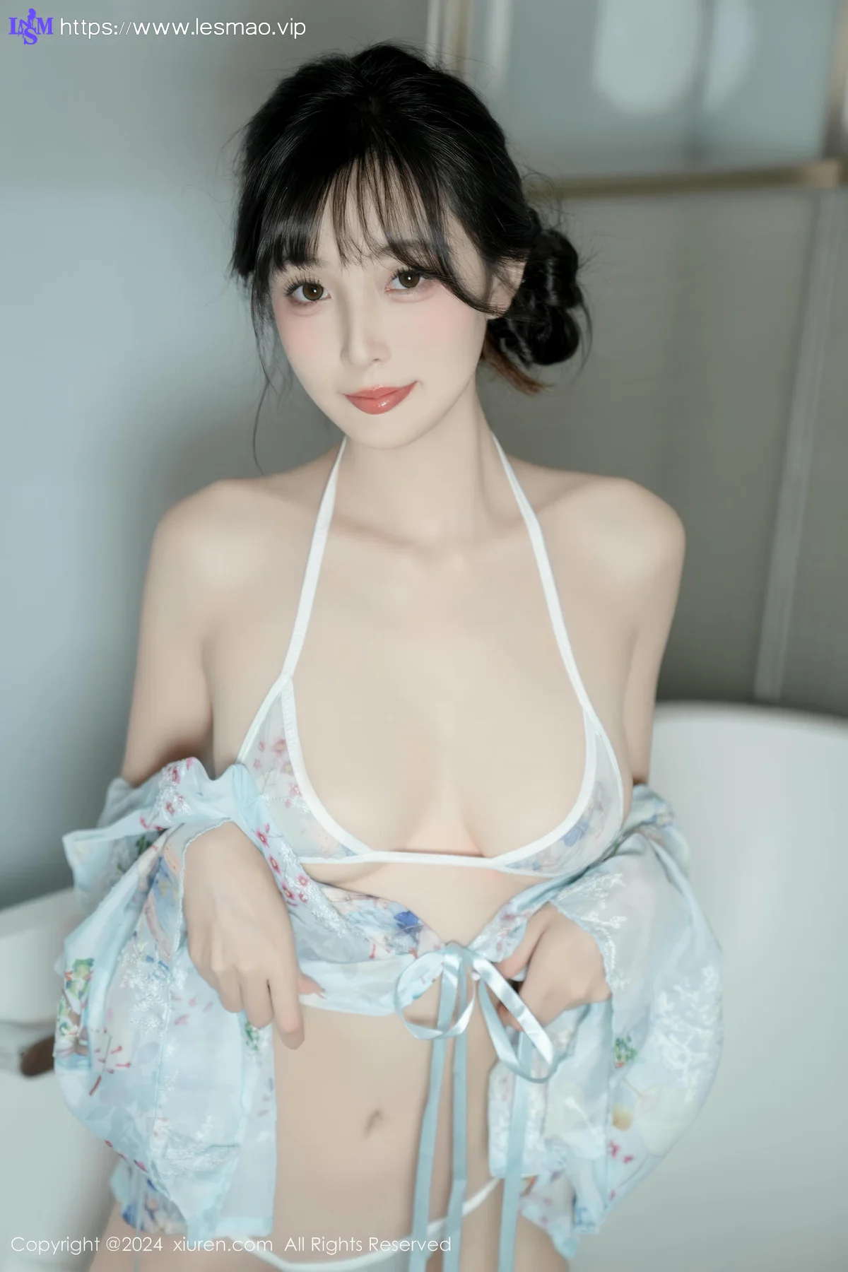 XiuRen 秀人 No.9632 林星阑 浴缸白丝睡衣私房 - 59