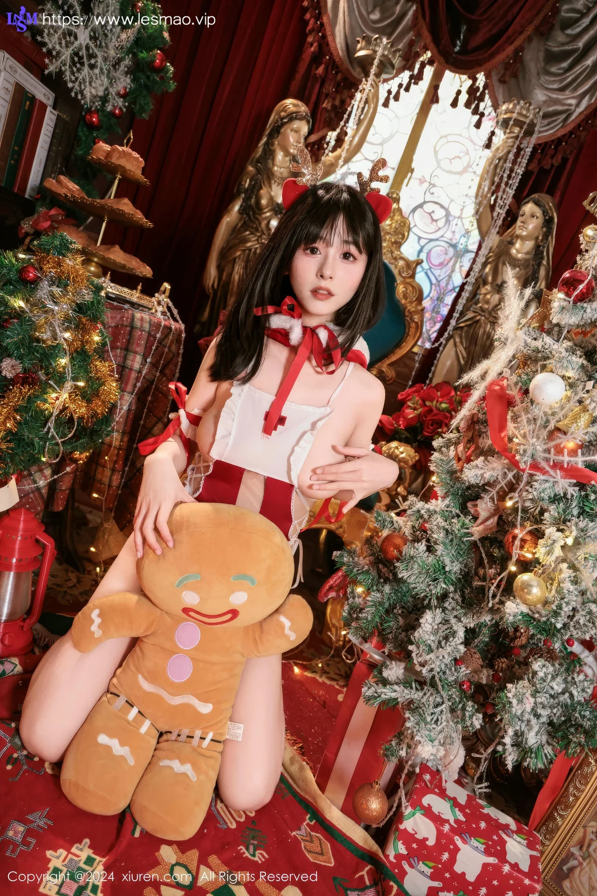 XiuRen 秀人 No.9642 奶芙乔乔节日写真爆乳 - 19