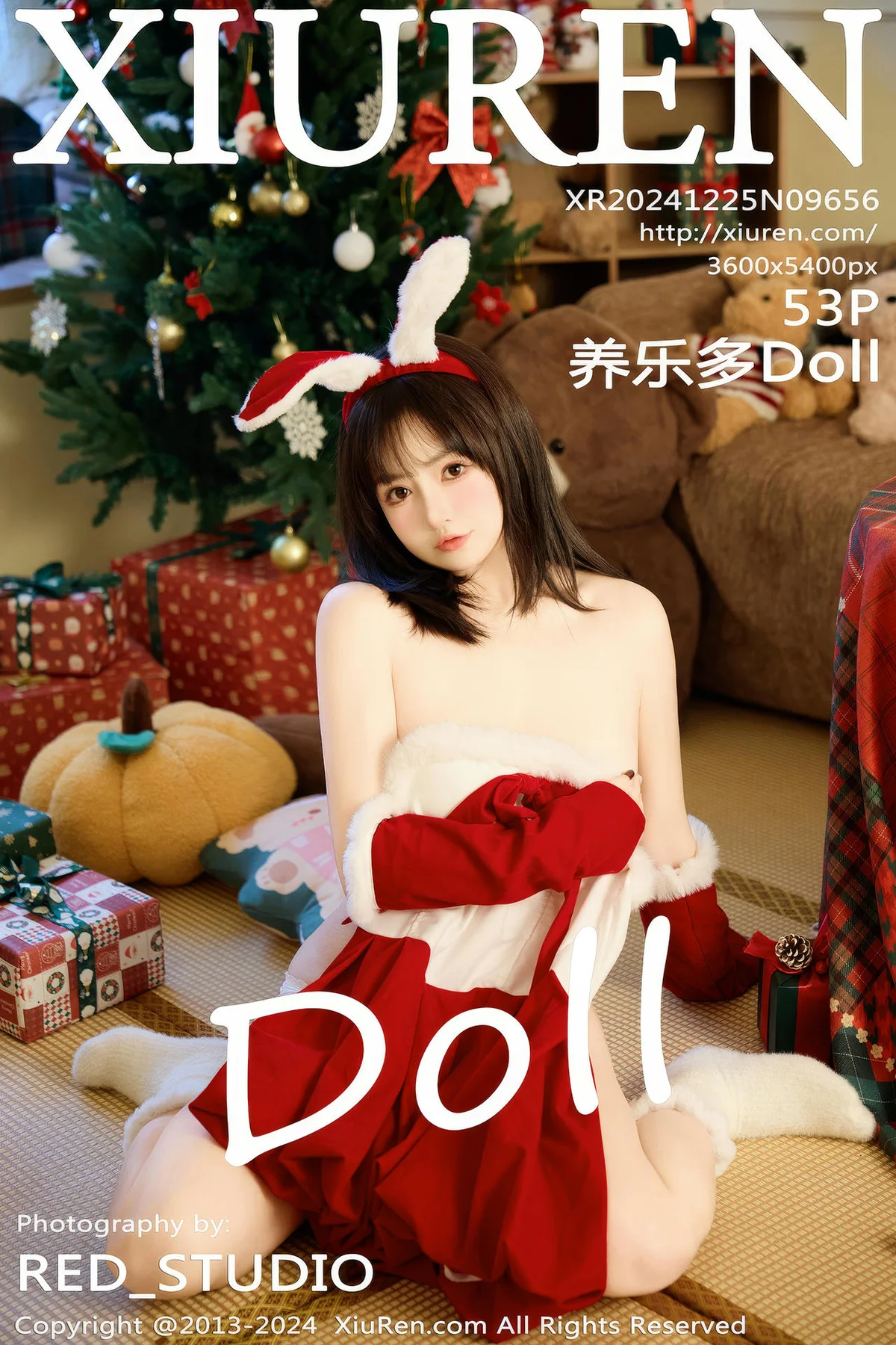 XiuRen 秀人 No.9656 养乐多Doll 少女节日写真爆乳 - 54
