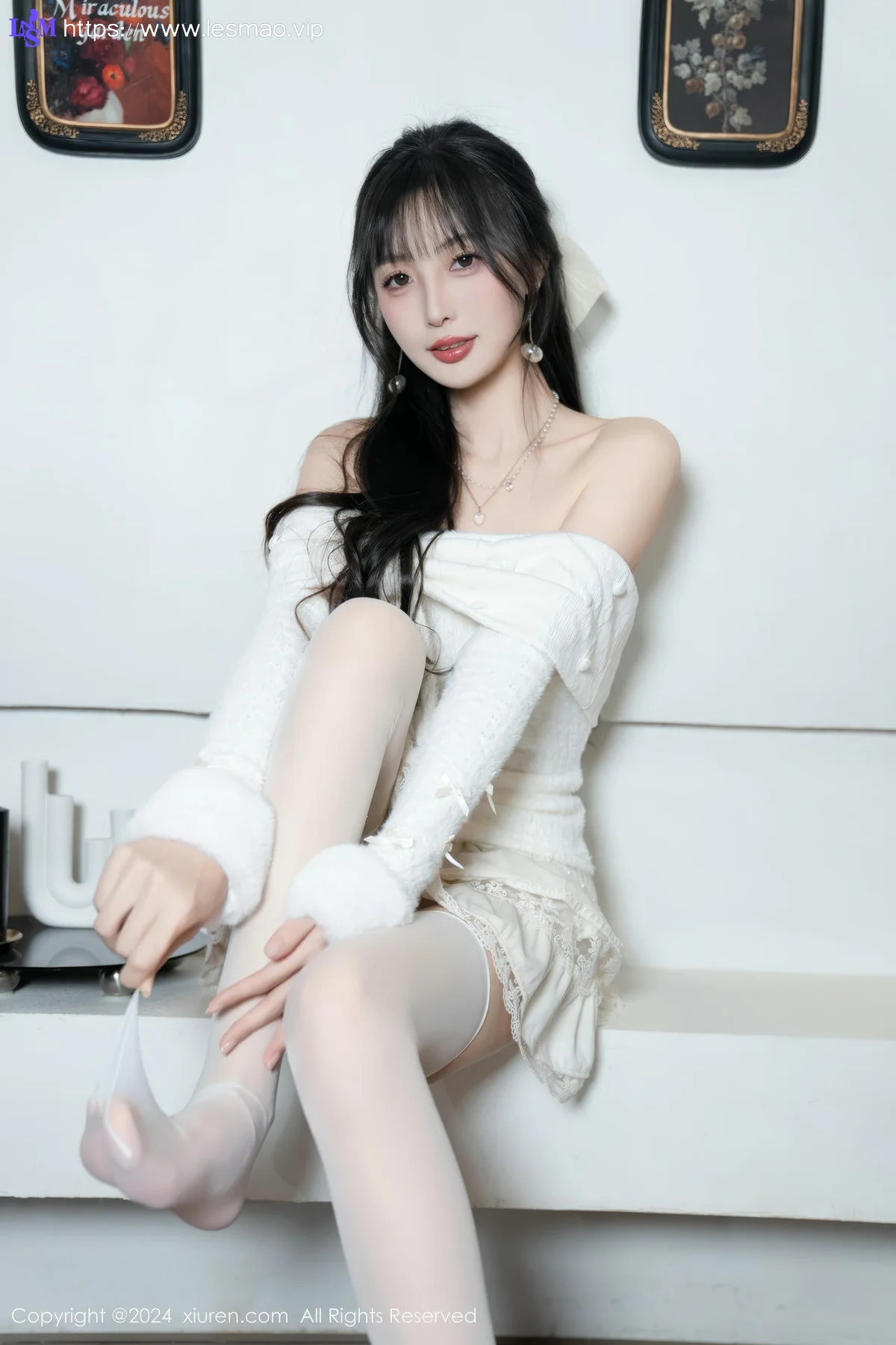 XiuRen 秀人 No.9658 林星阑 红色蕾丝情趣内衣 - 14