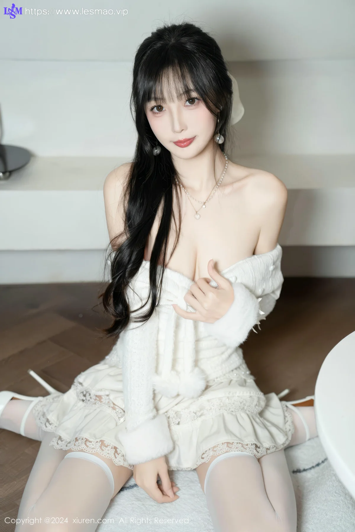 XiuRen 秀人 No.9658 林星阑 红色蕾丝情趣内衣 - 28