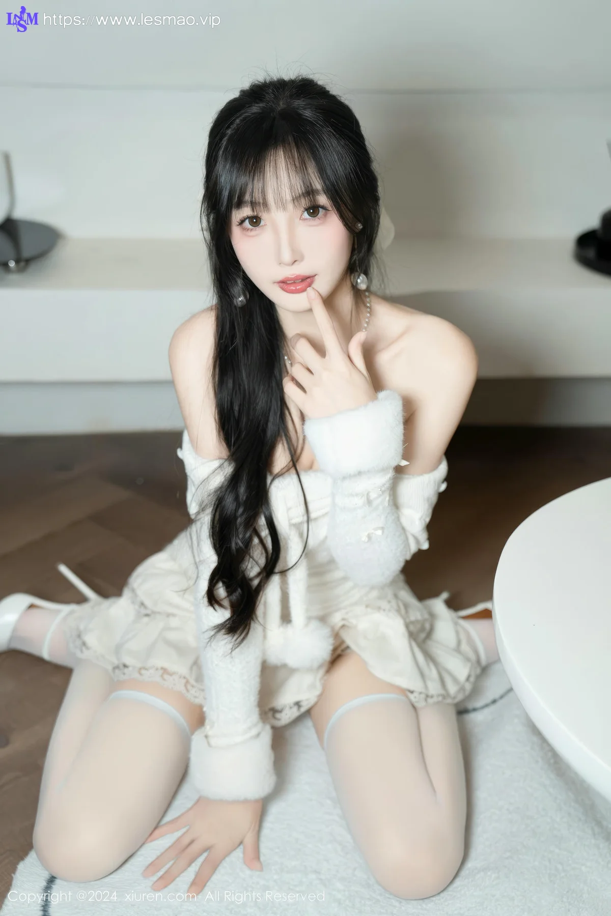 XiuRen 秀人 No.9658 林星阑 红色蕾丝情趣内衣 - 32