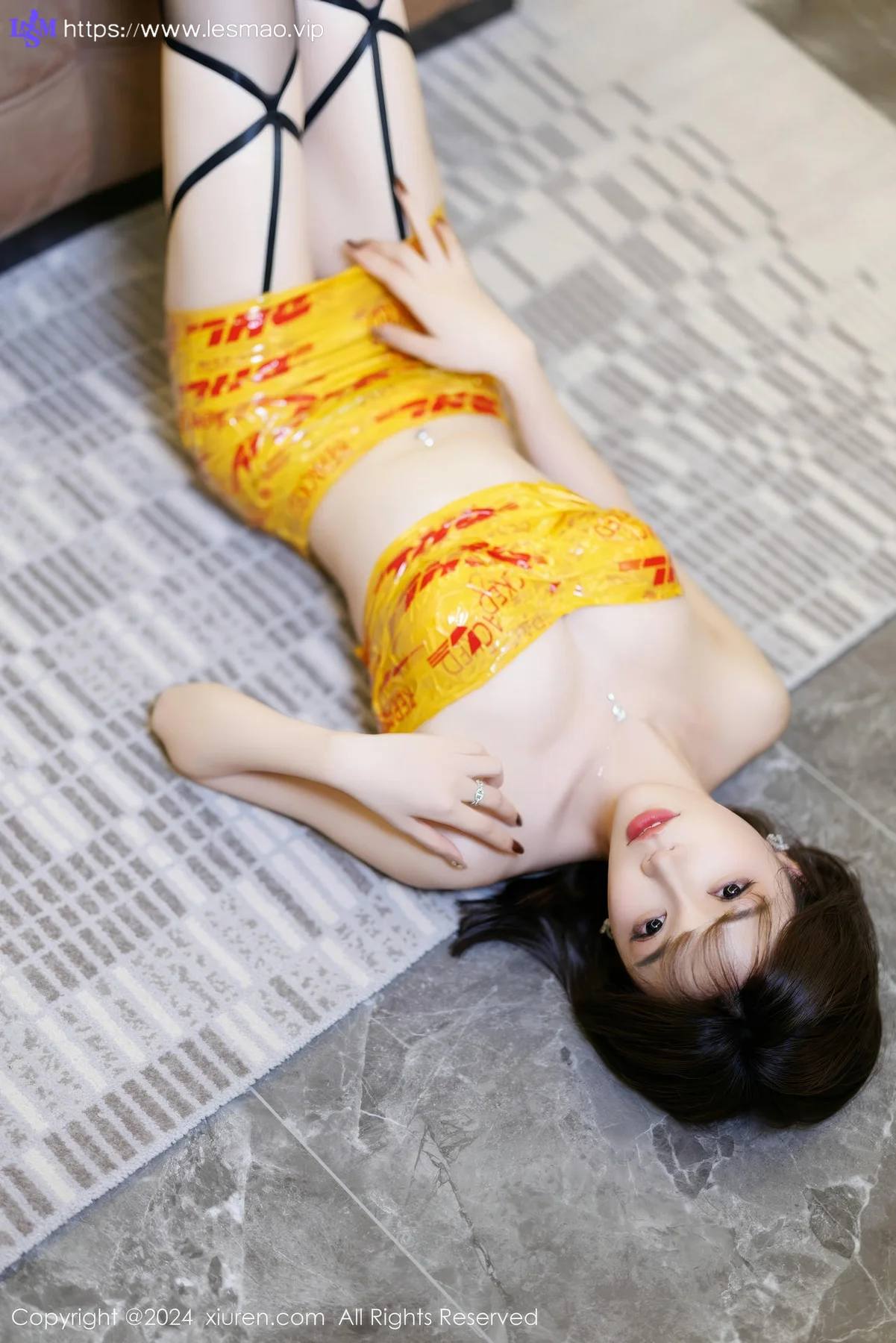 XiuRen 秀人 No.9664 徐莉芝Booty 香肩丁字裤旗袍 - 34