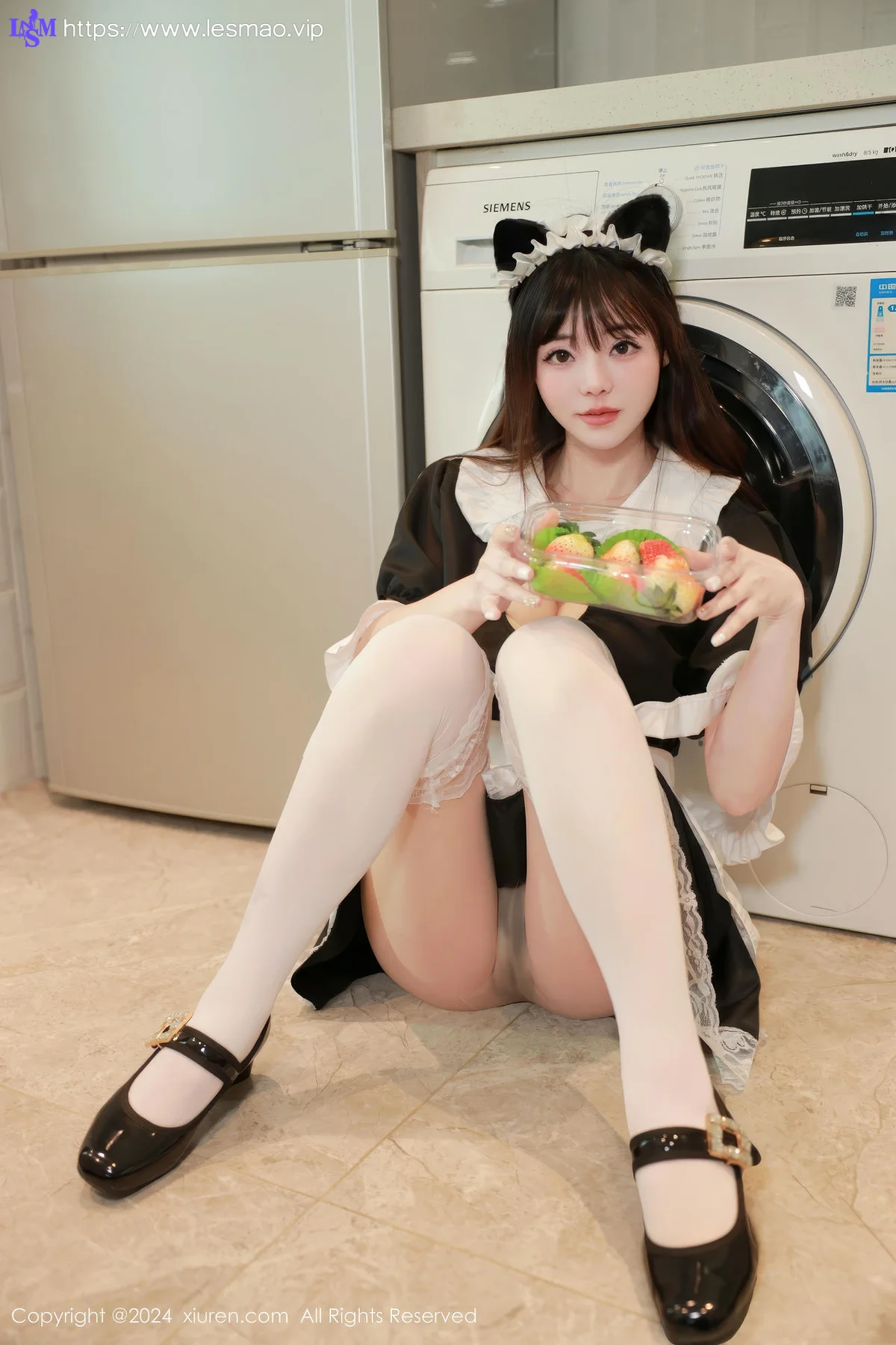 XiuRen 秀人 No.9686 佘贝拉Bella 白丝女仆私房 - 26