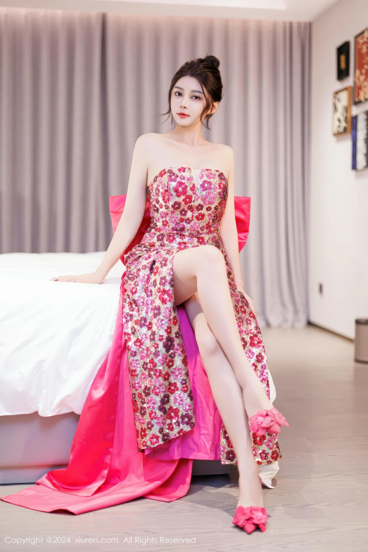 XiuRen 秀人 No.9688 凯竹Quinn 比基尼香肩私房 - 47