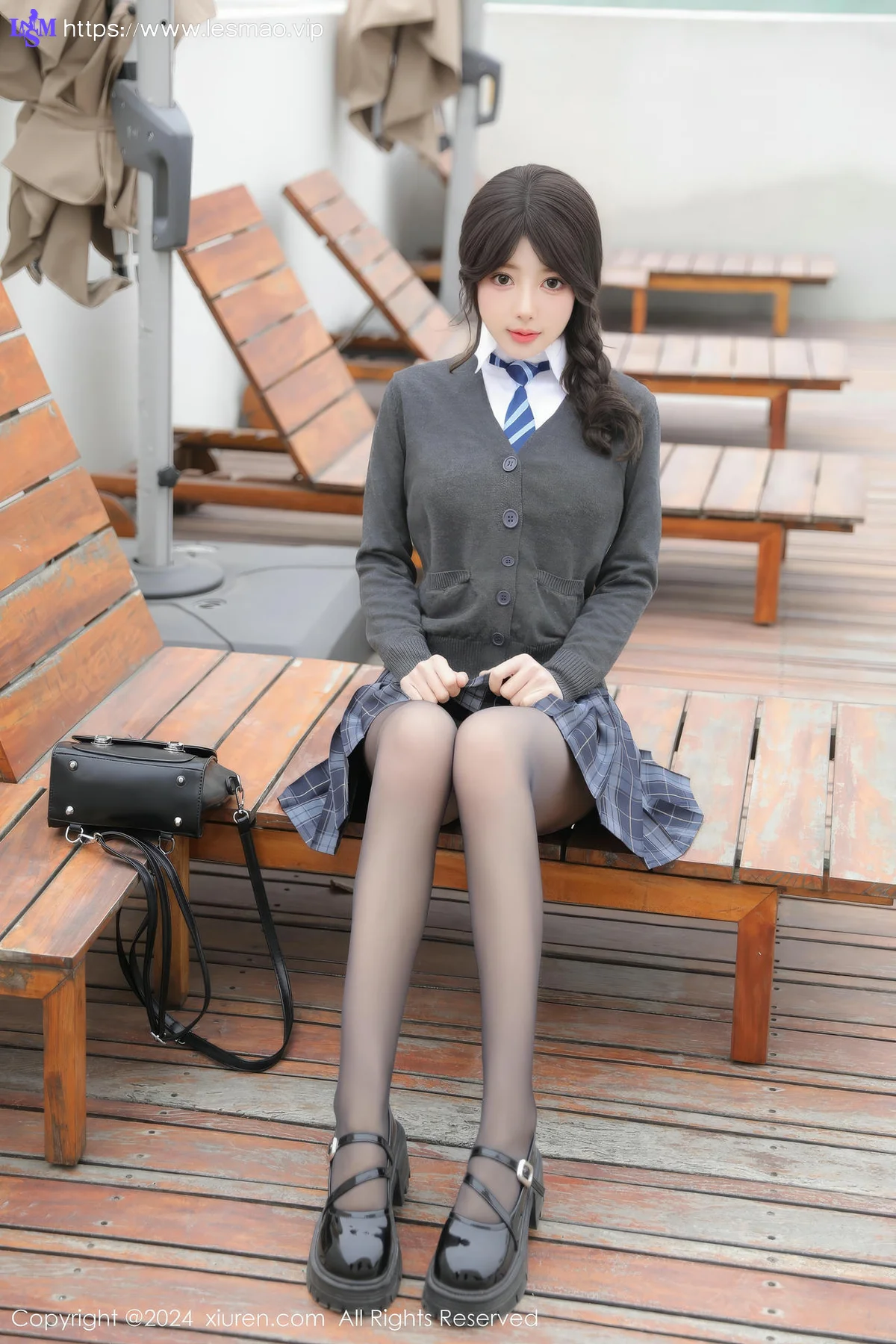 XiuRen 秀人 No.9693 桃妖天 清纯学妹jk制服 - 21