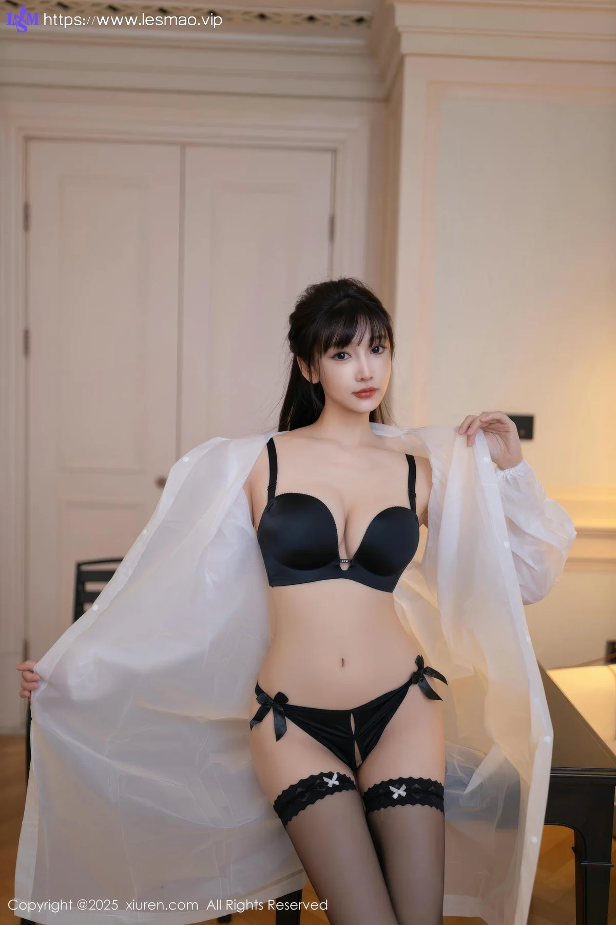 XiuRen 秀人 No.9700 陆萱萱 翘臀长腿吊袜 - 28