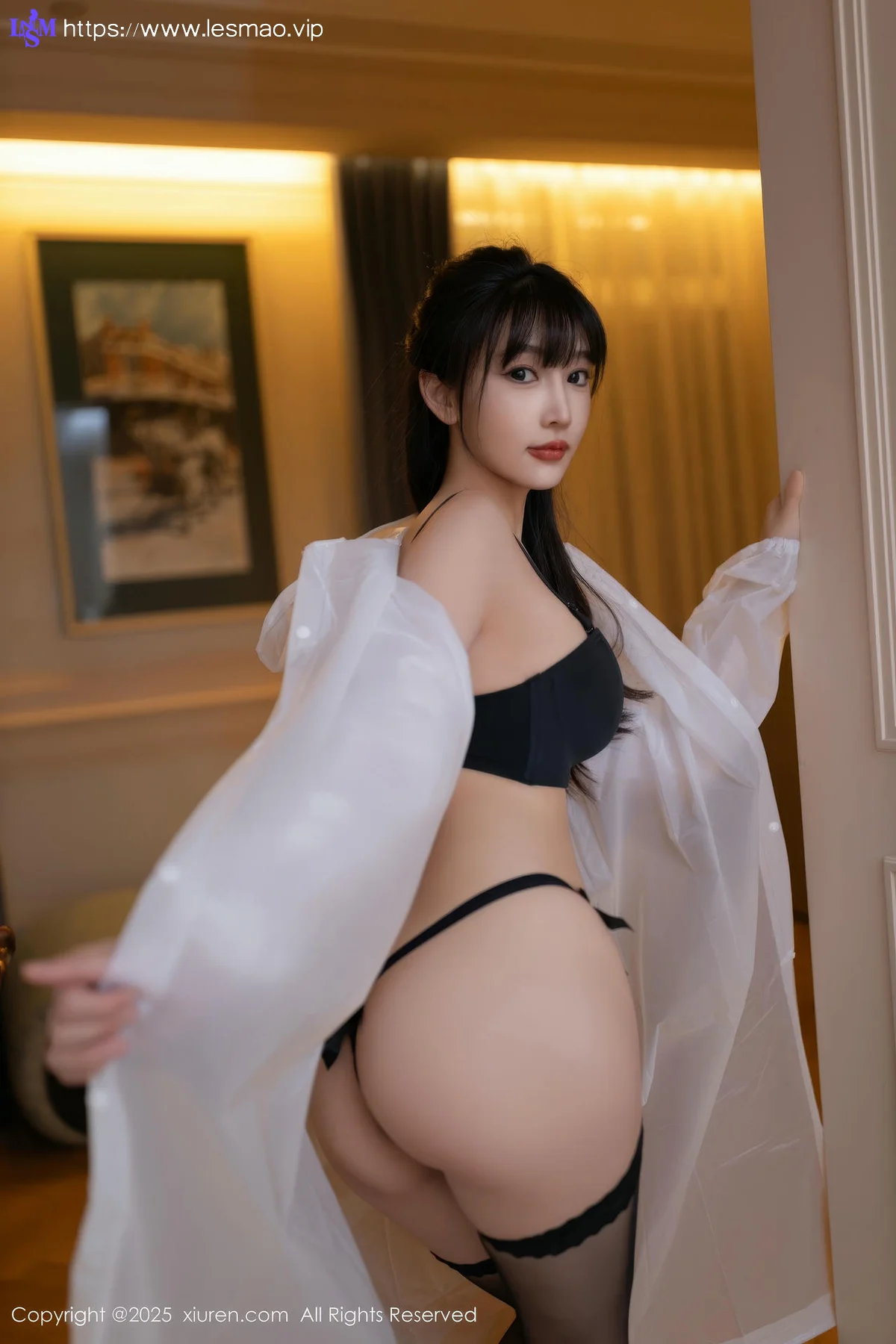XiuRen 秀人 No.9700 陆萱萱 翘臀长腿吊袜 - 39