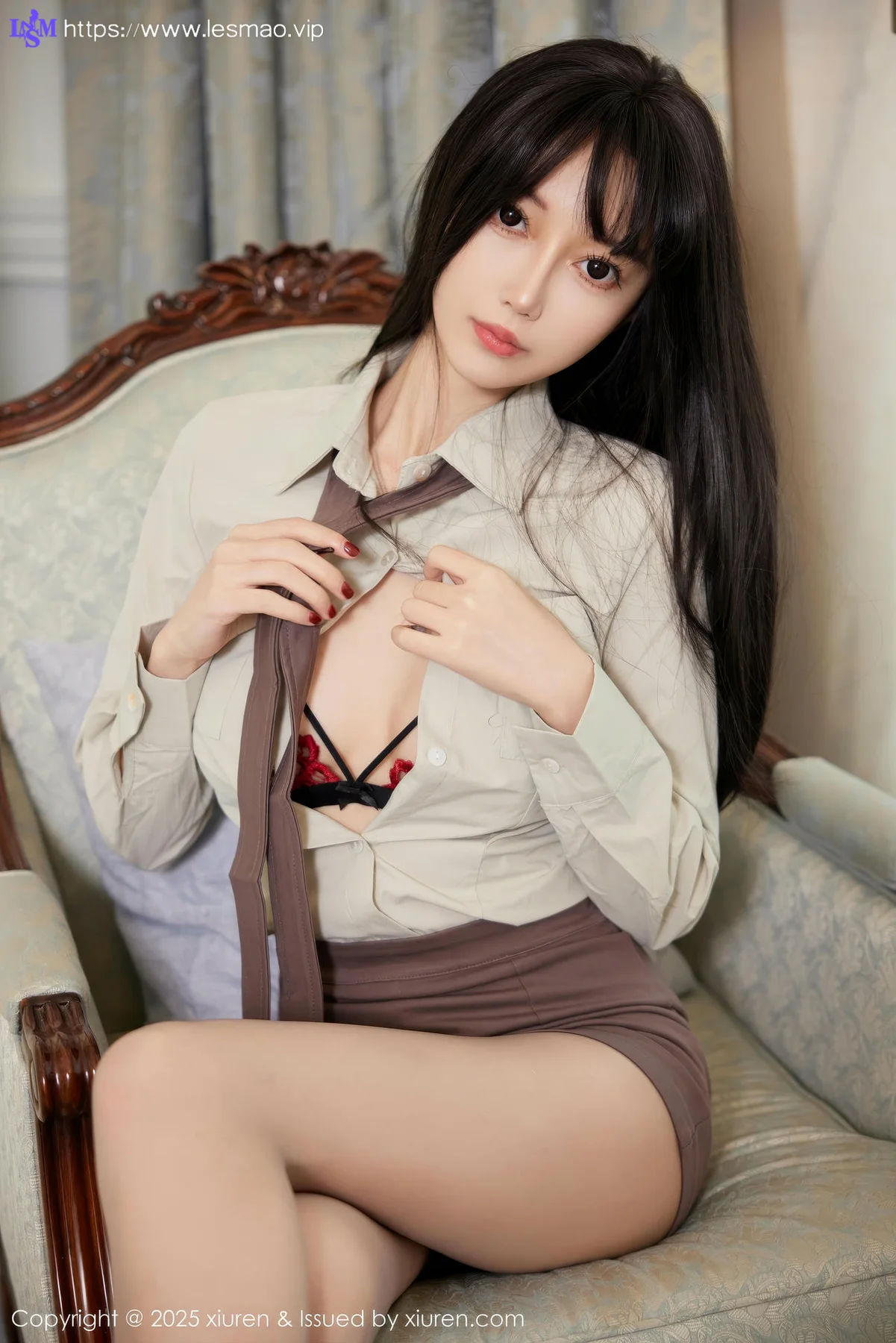XiuRen 秀人 No.9702 玥儿玥er 短裙ol制服 - 31